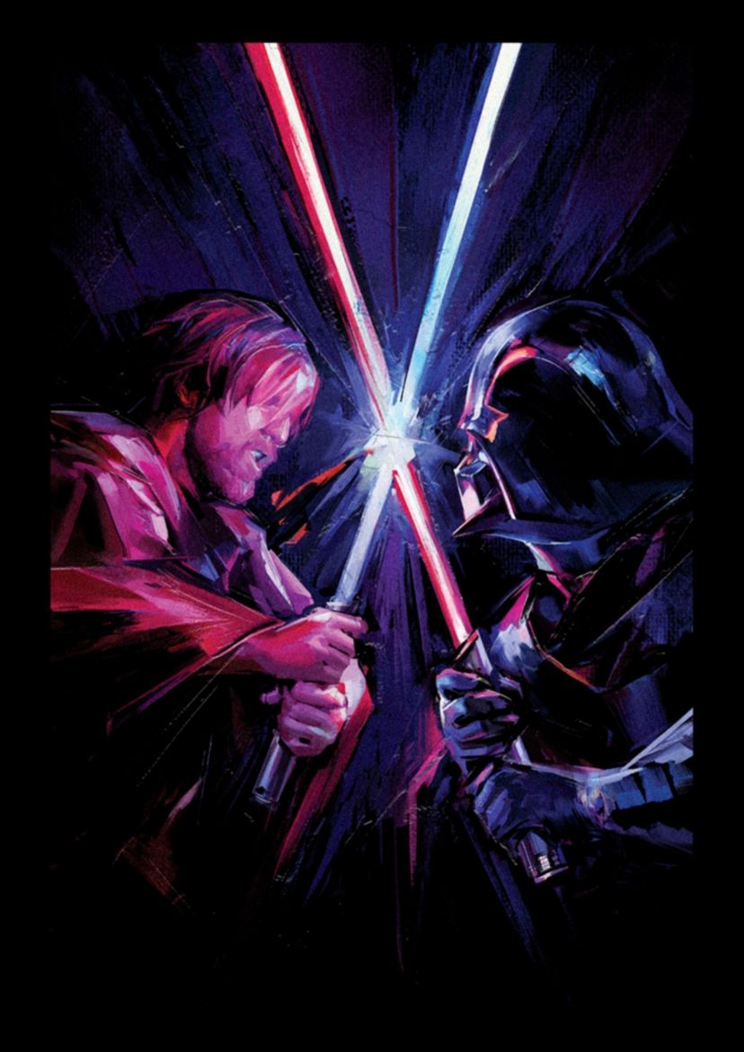 Kenobi Vader Graphic T-Shirt