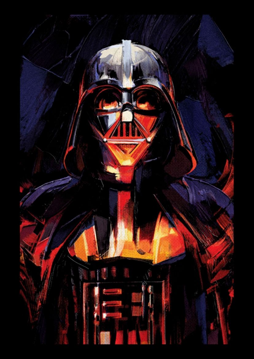 Vader Paint Graphic T-Shirt