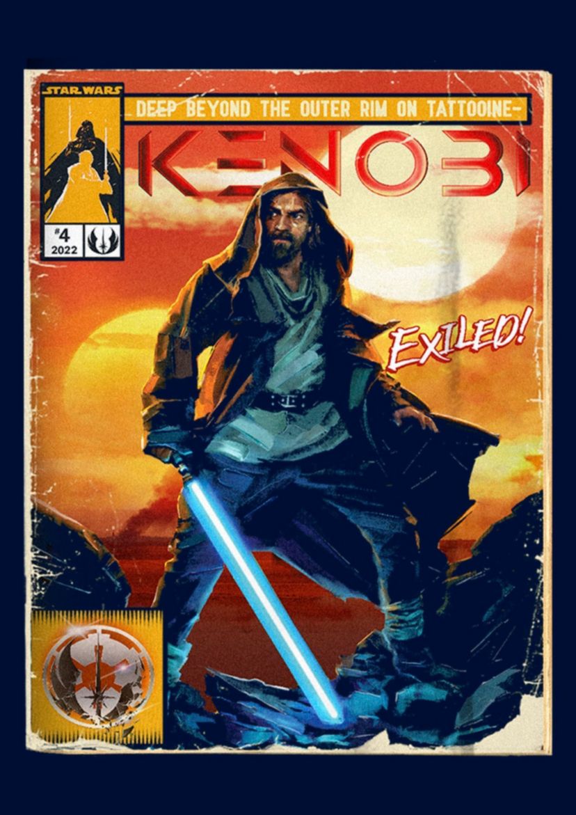 Komically Kenobi Graphic T-Shirt