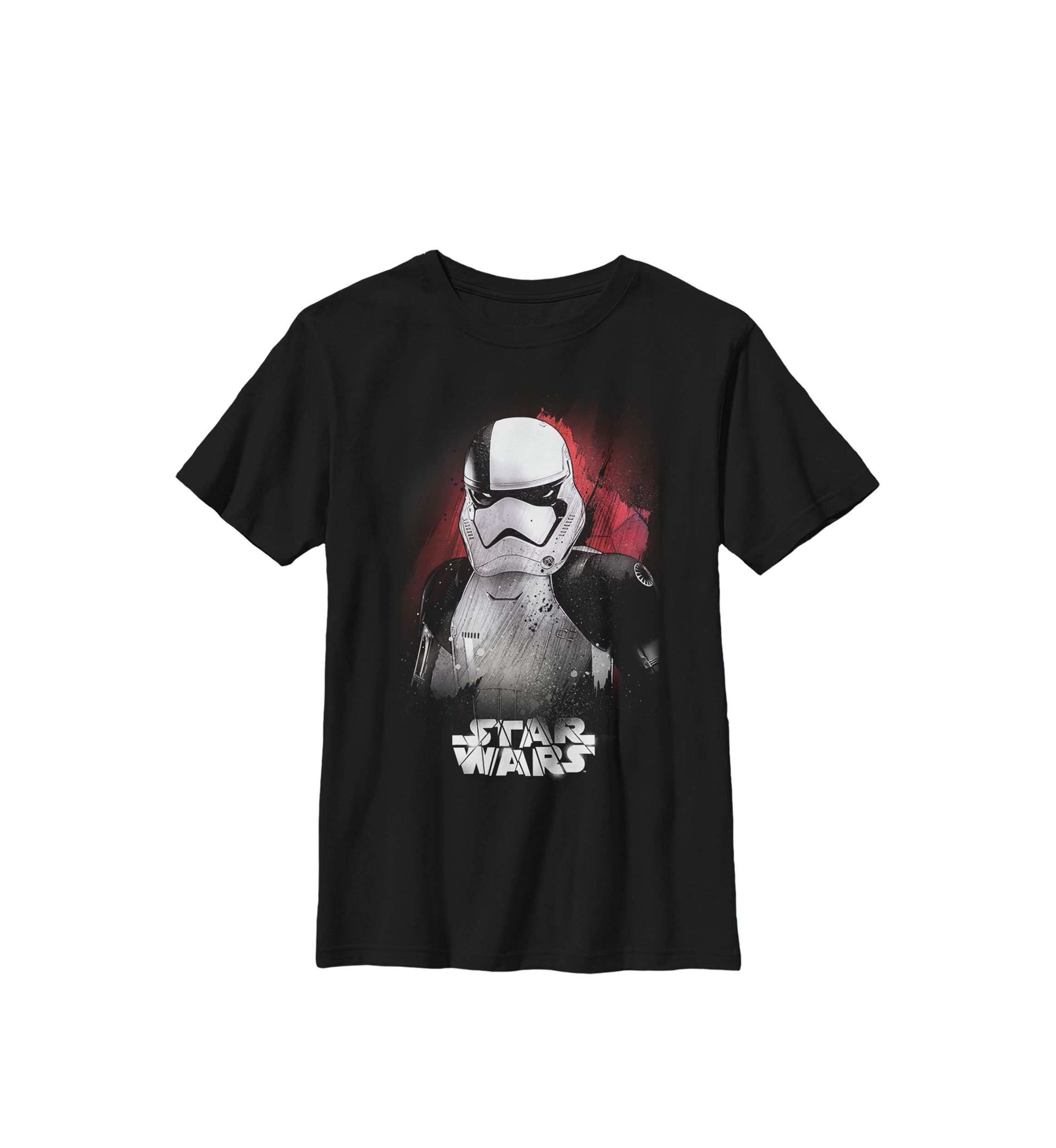 Boys Large Trooper Portrait Crew T-Shirt