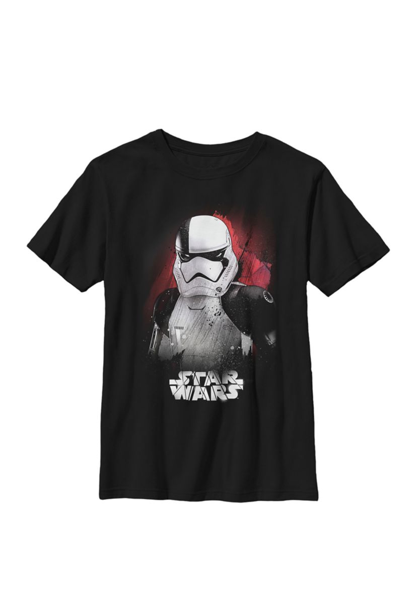 Boys Large Trooper Portrait Crew T-Shirt