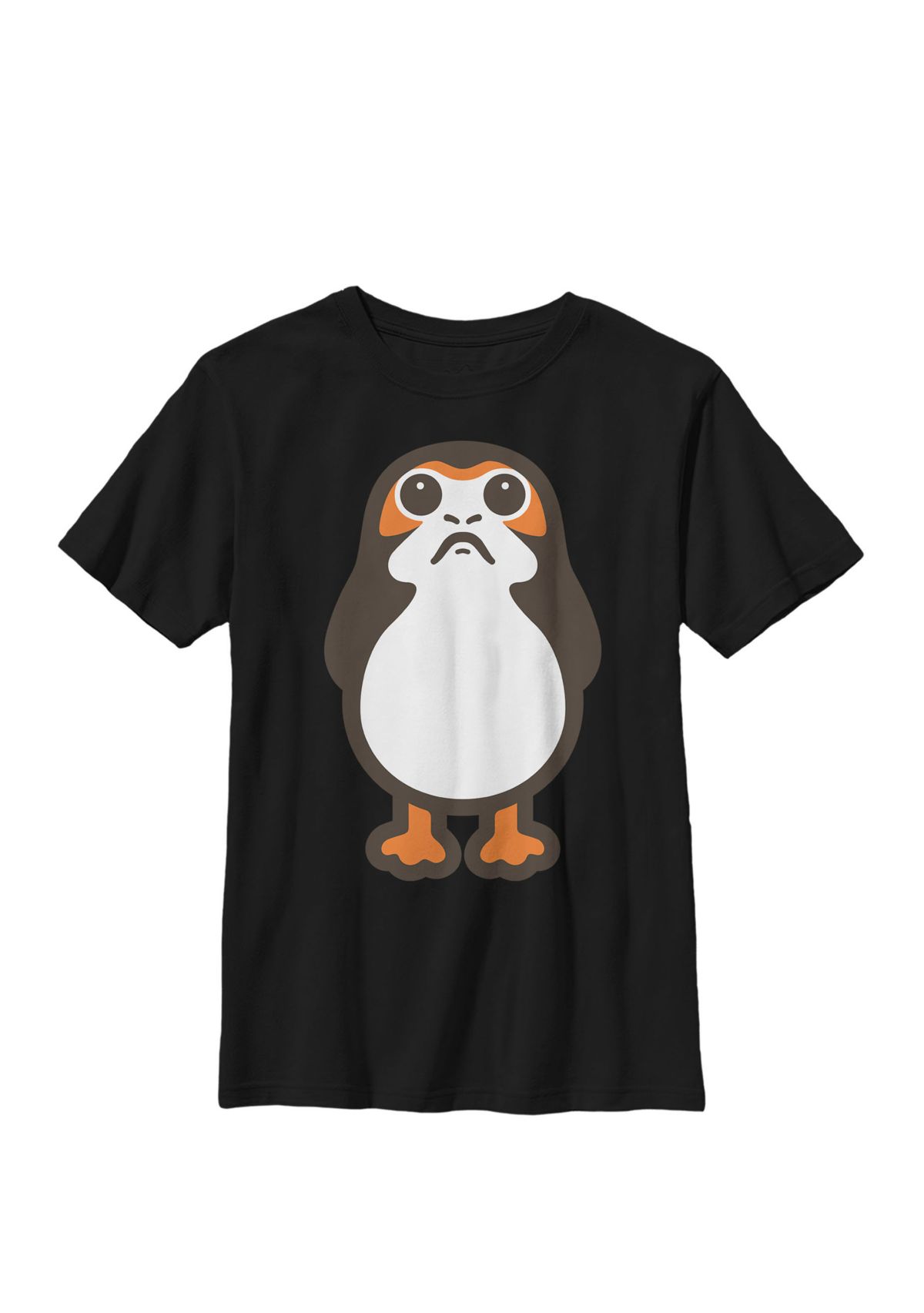 Boys Animated Porg Art Crew T-Shirt
