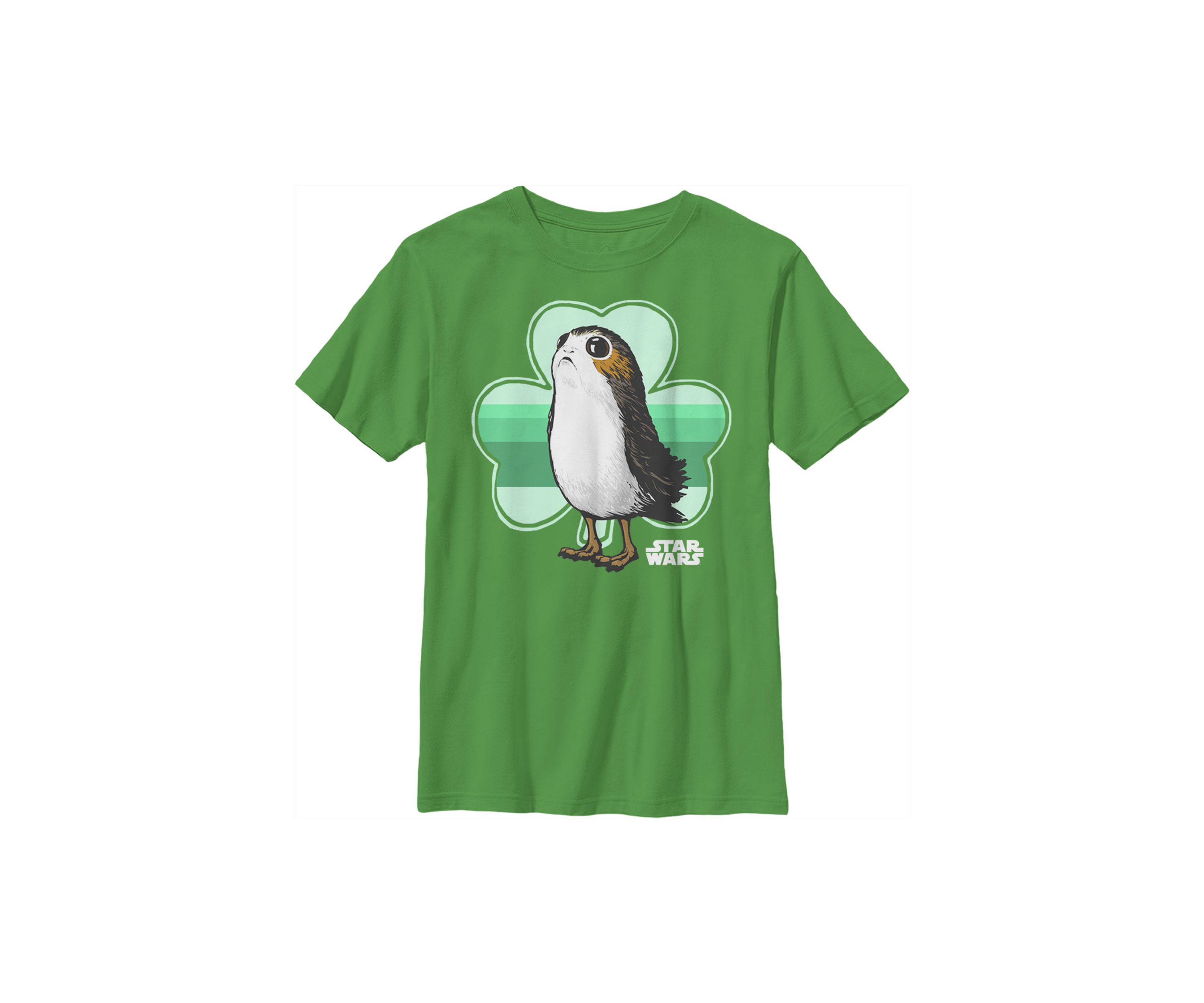 Boys 4-7  Porg Clover Graphic T-Shirt