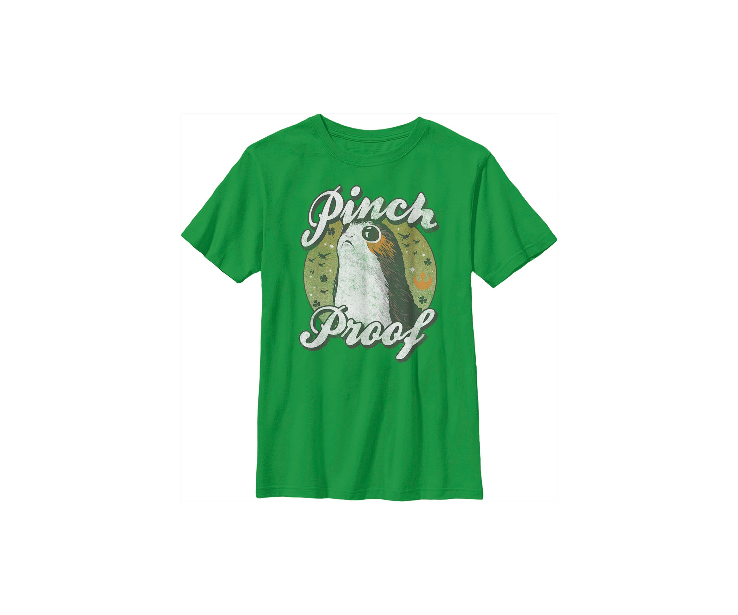 Boys 4-7  Pinch Proof Porg Graphic T-Shirt