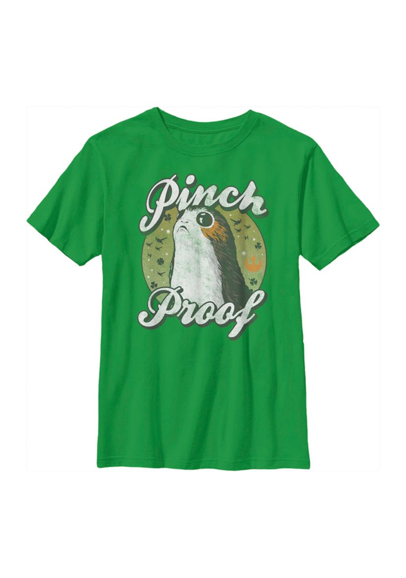 Boys 4-7  Pinch Proof Porg Graphic T-Shirt