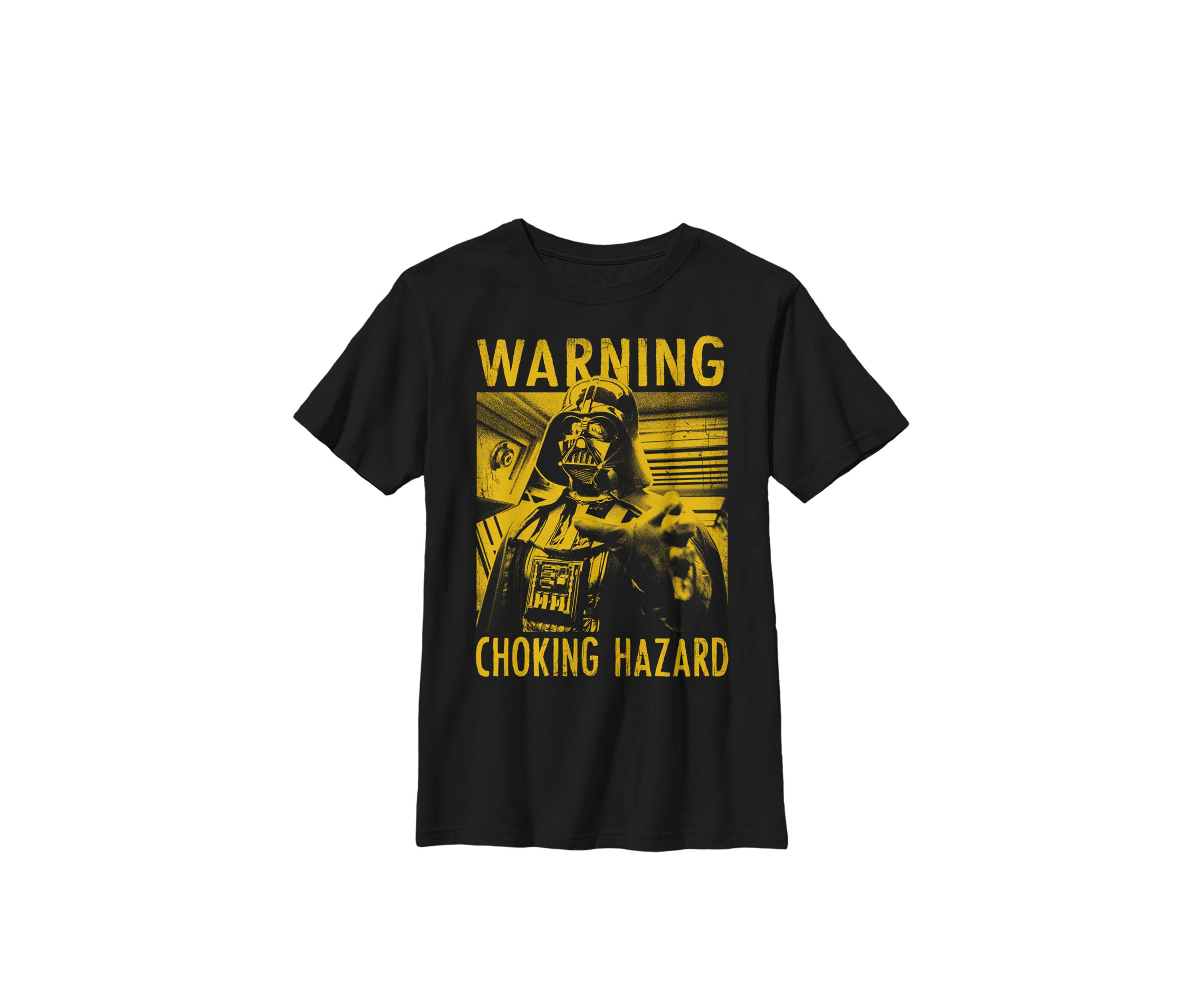 Darth Vader Choking Hazard Crew Graphic T-Shirt