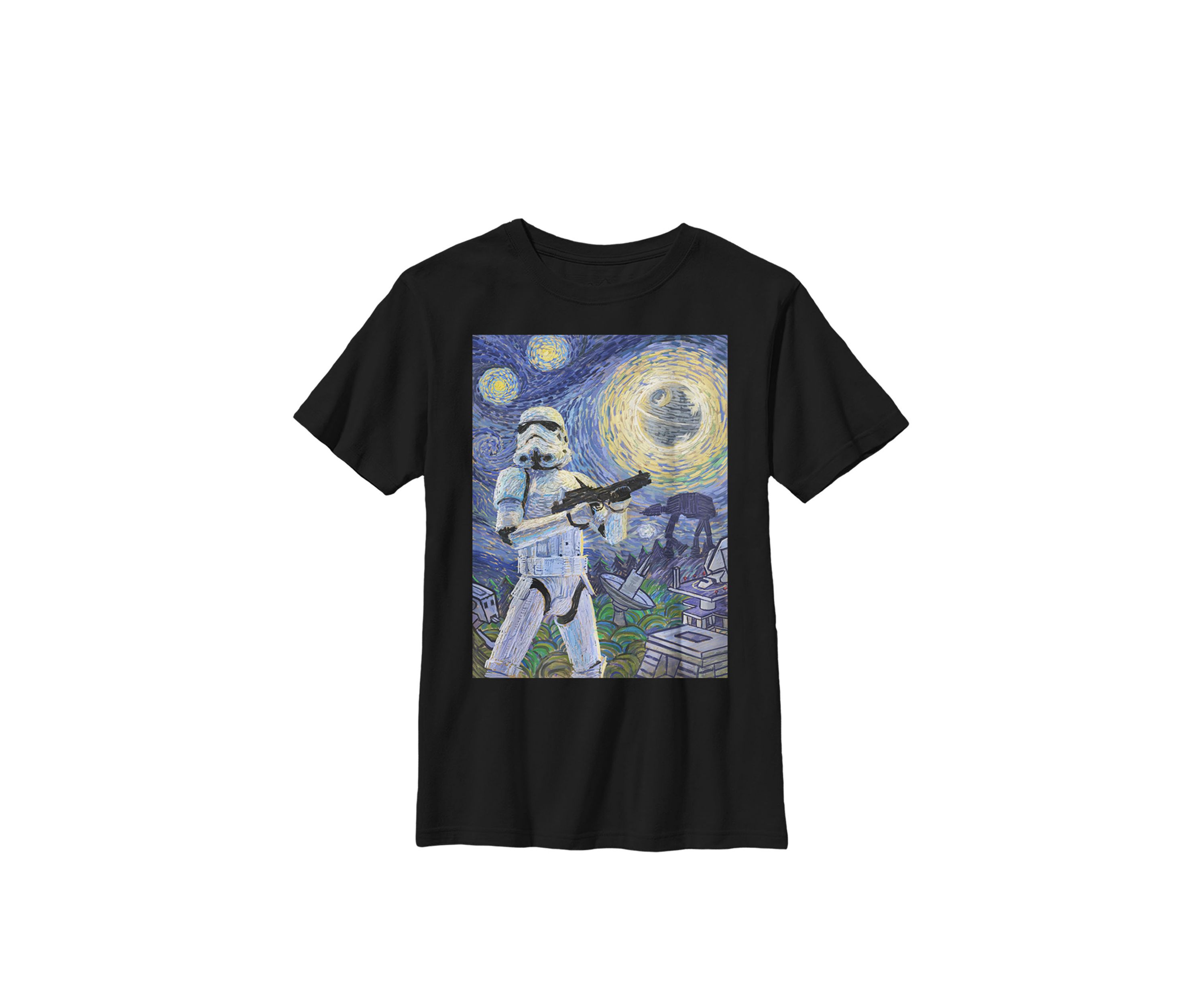 Boys 8-20 Stormtrooper Starry Night Crew T-Shirt