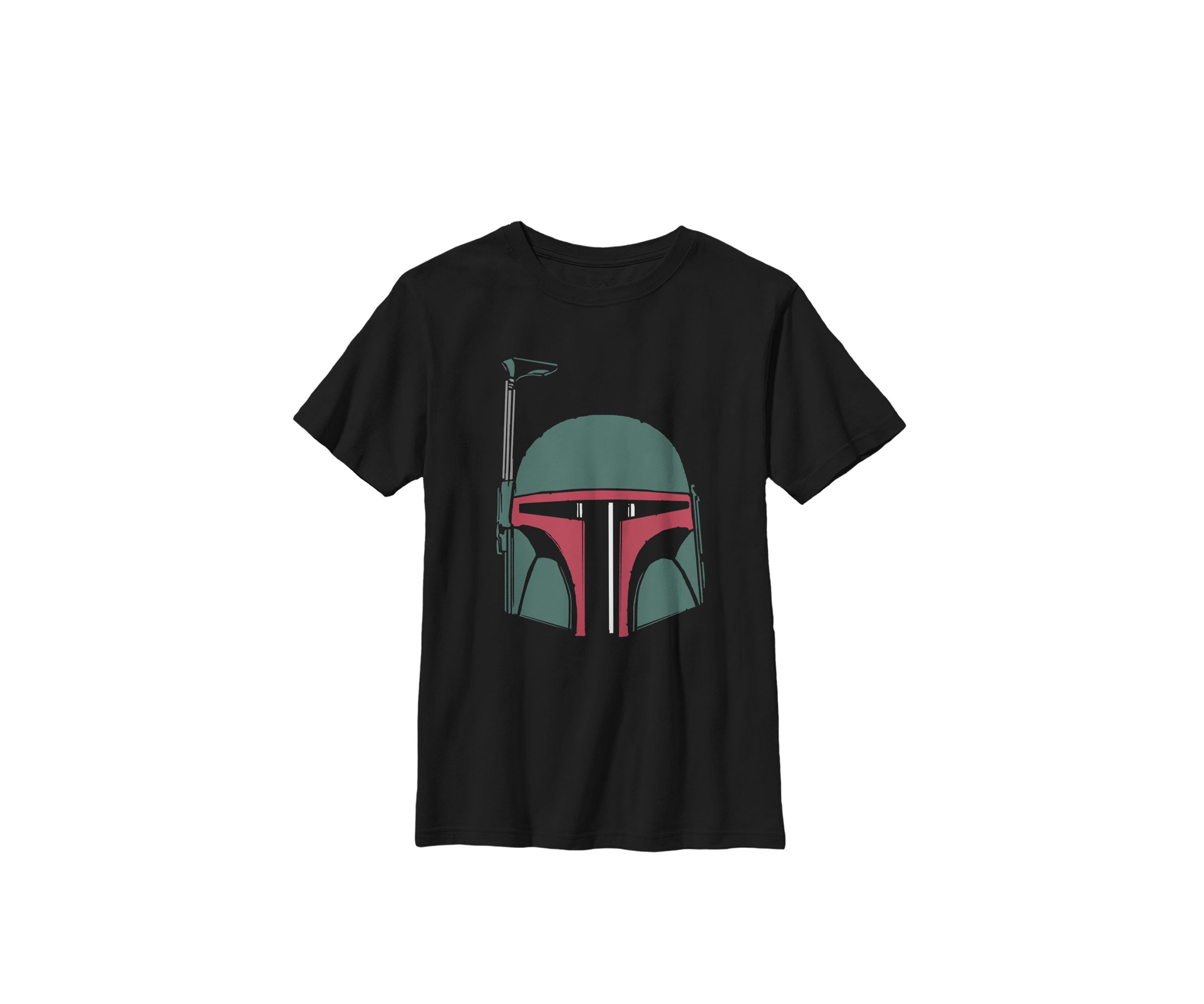 Boys 8-20 Boba Fett Simple Helmet Crew T-Shirt
