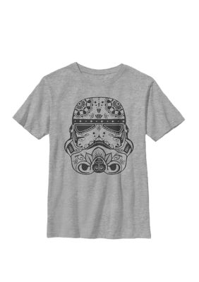 Star Wars Boys 8-20 Ornate Stormtrooper Crew T-Shirt