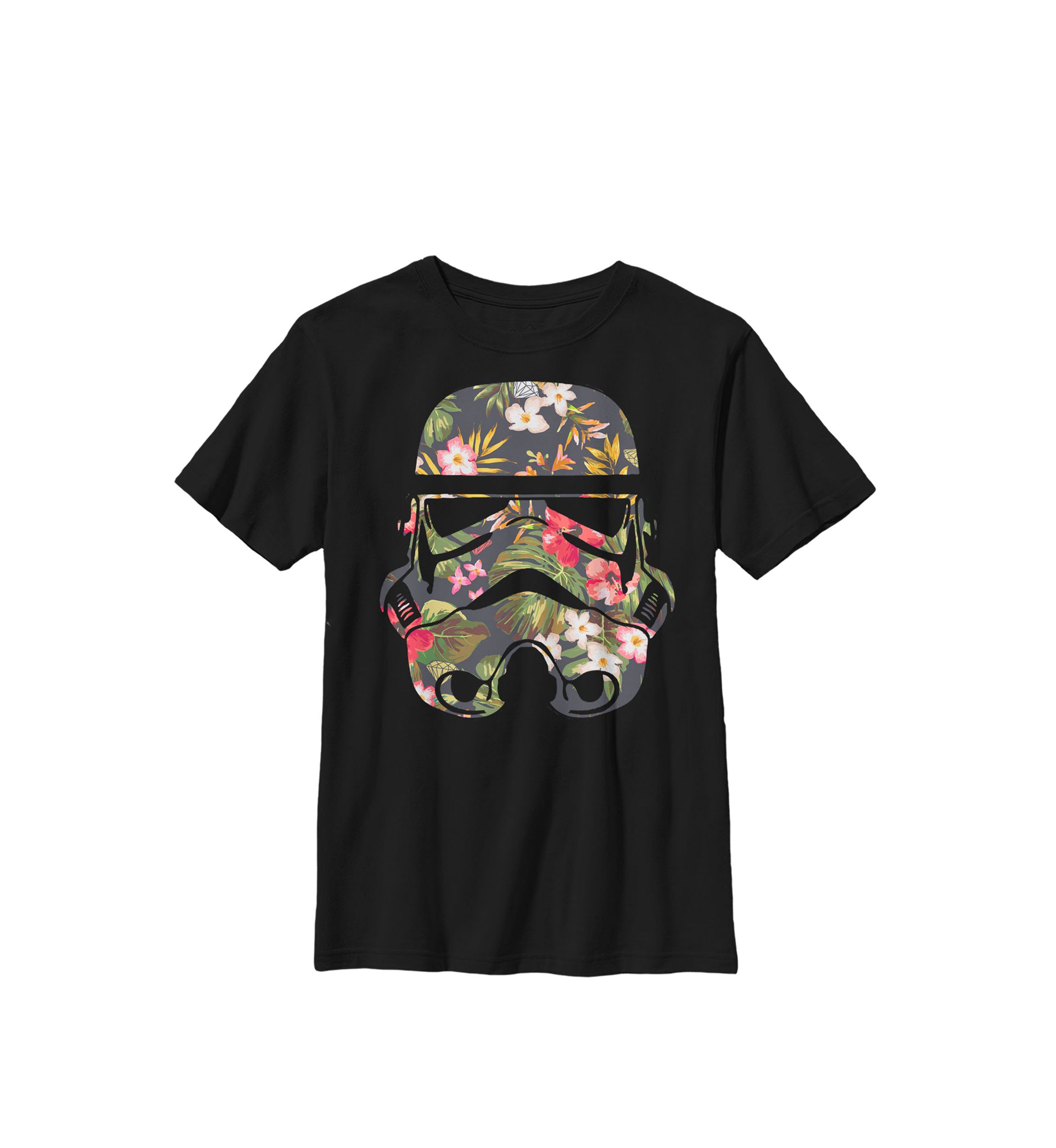 Boys 8-20 Tropical Stormtrooper Floral Print Crew T-Shirt