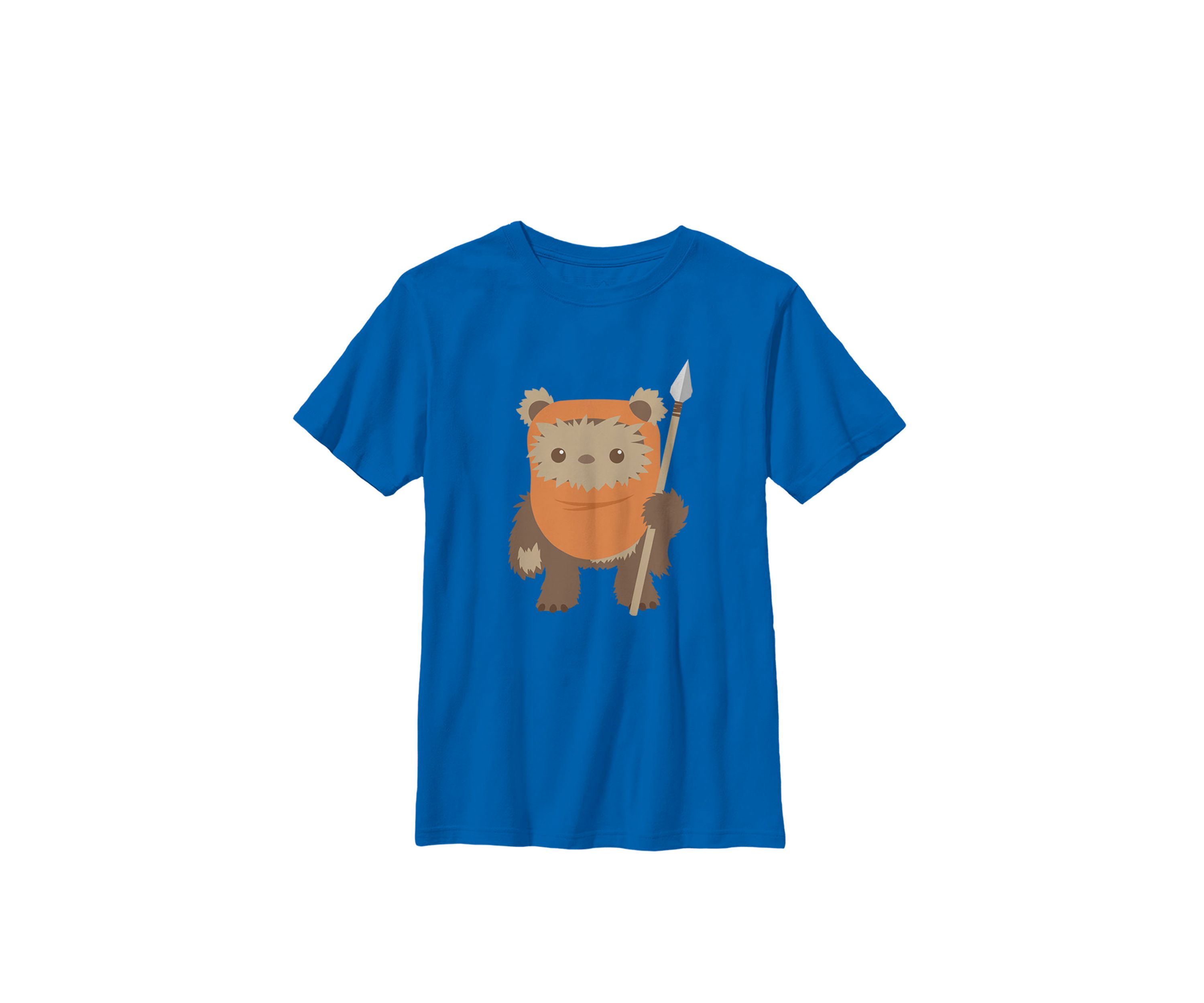 Wicket Ewok Chibi Kawaii Cute Crew Graphic T-Shirt
