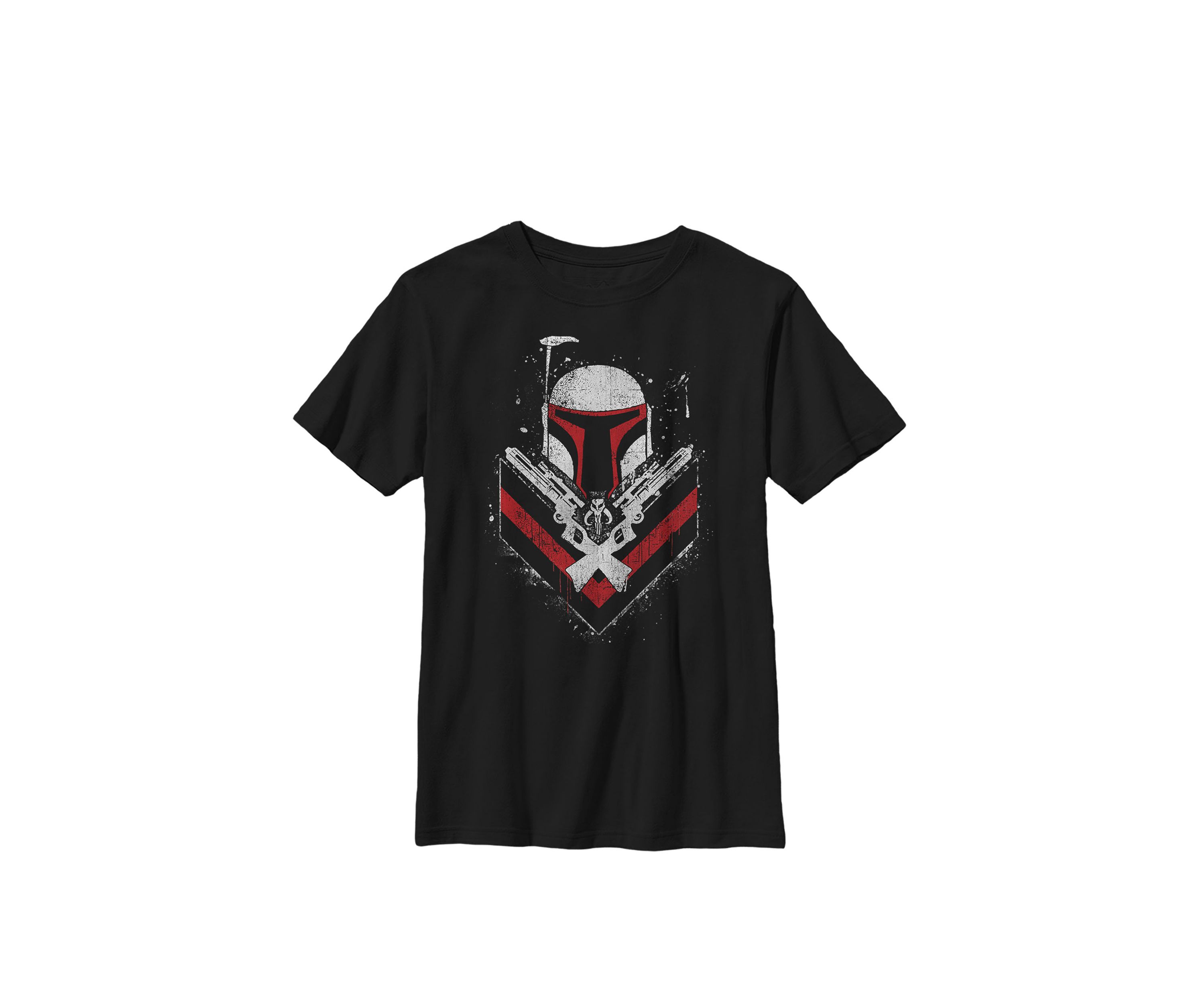 Boys 8-20 Boba Fett No Threats Only Promises Crew T-Shirt