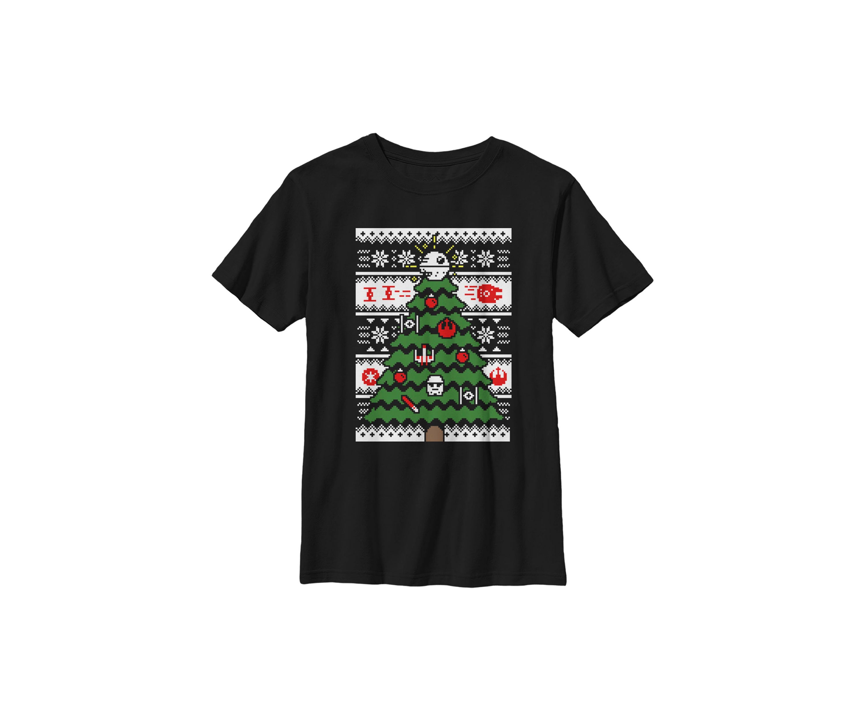 Boys 4-7 Galactic Tree Graphic Top