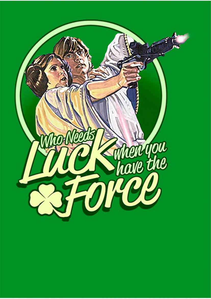 Boys 4-7  Force Luck Graphic T-Shirt