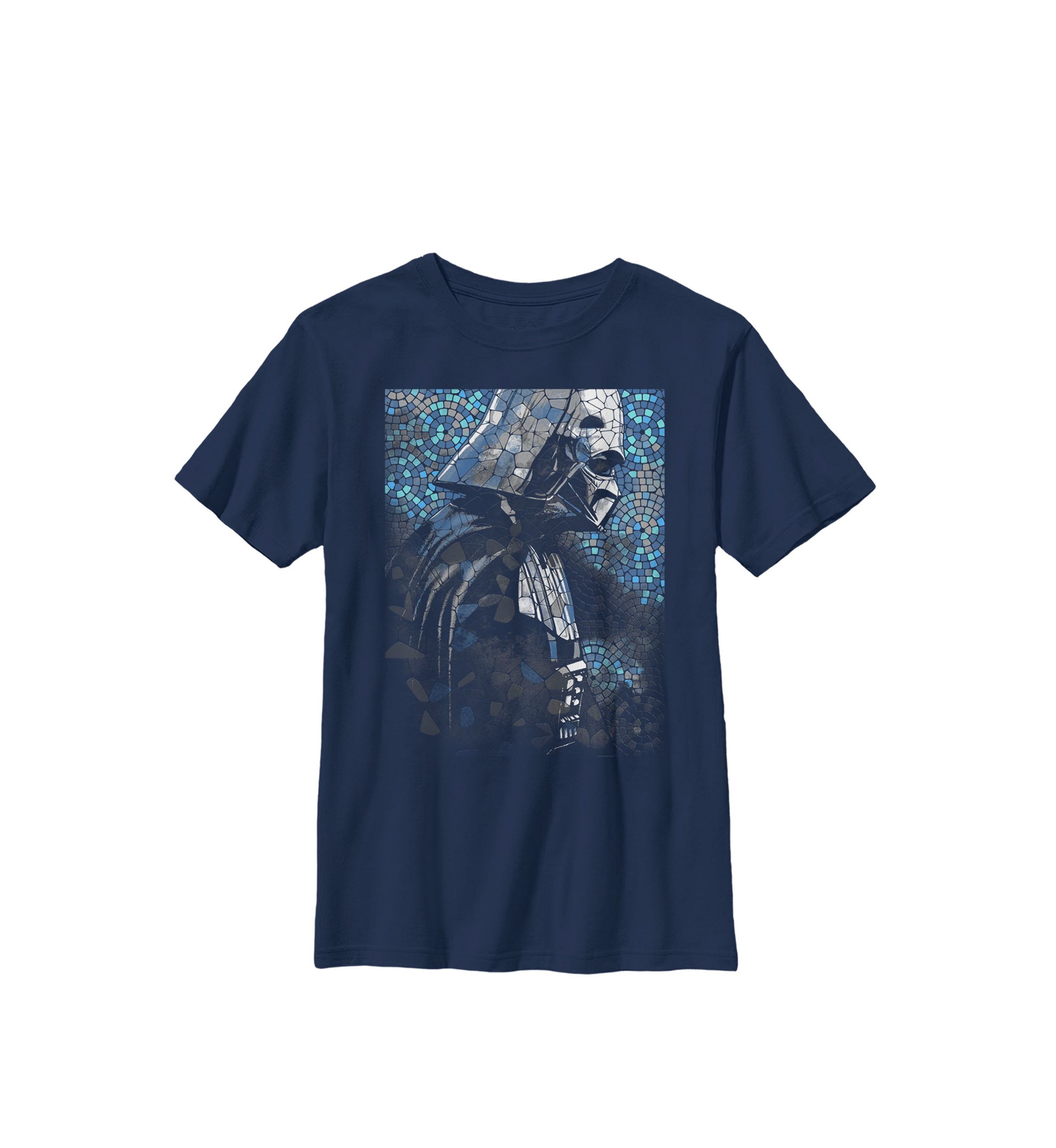 Darth Vader Mosaic Z1 Crew Graphic T-Shirt