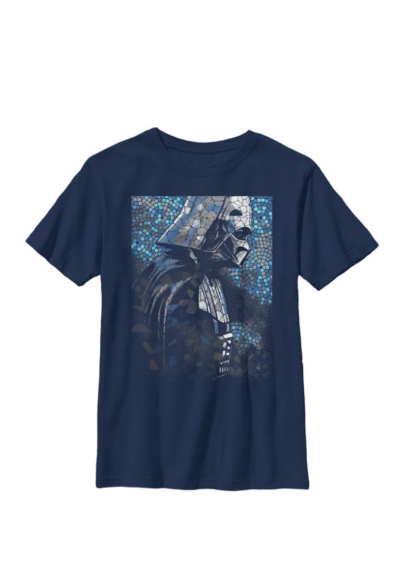 Darth Vader Mosaic Z1 Crew Graphic T-Shirt