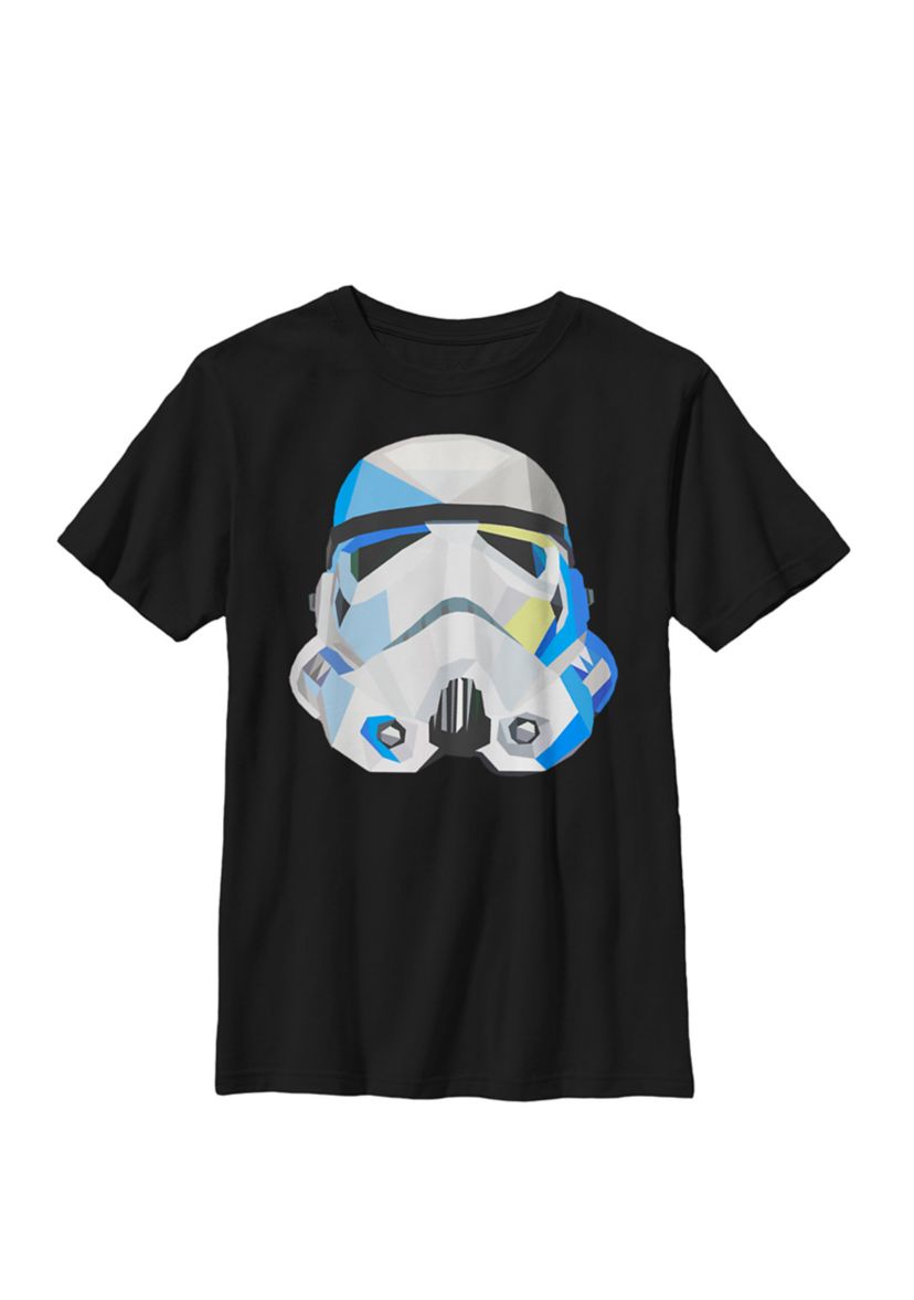 Boys 8-20 Stormtrooper Geometric Prism Crew Graphic T-Shirt