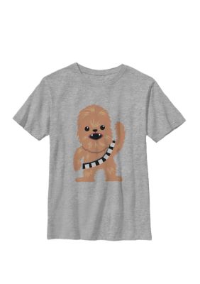 Star Wars Boys 8-20 Chewbacca Cutie Cartoon Chewie Crew Graphic T-Shirt, XSmall