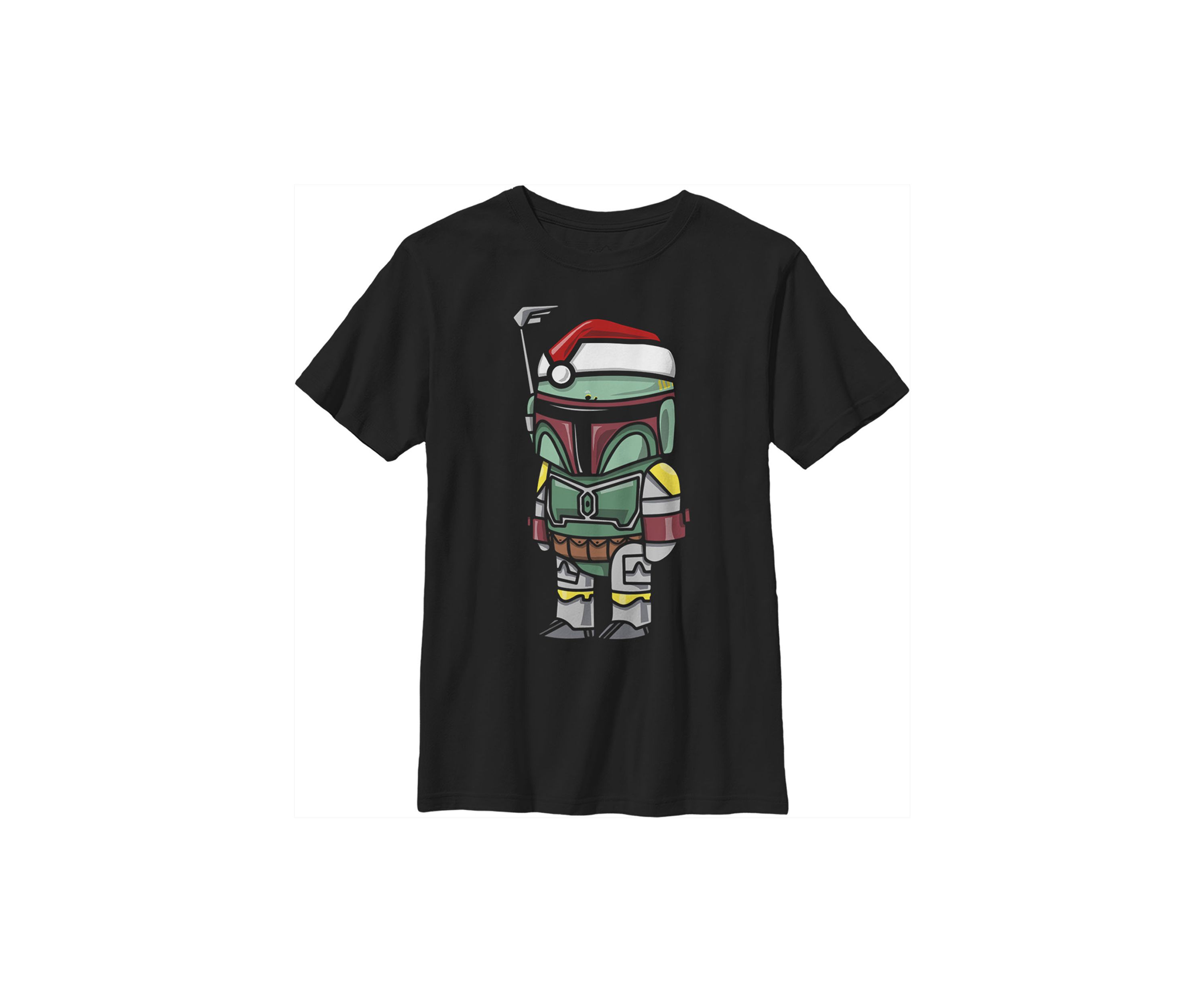 Boys 4-7 Boba Santa Graphic Top