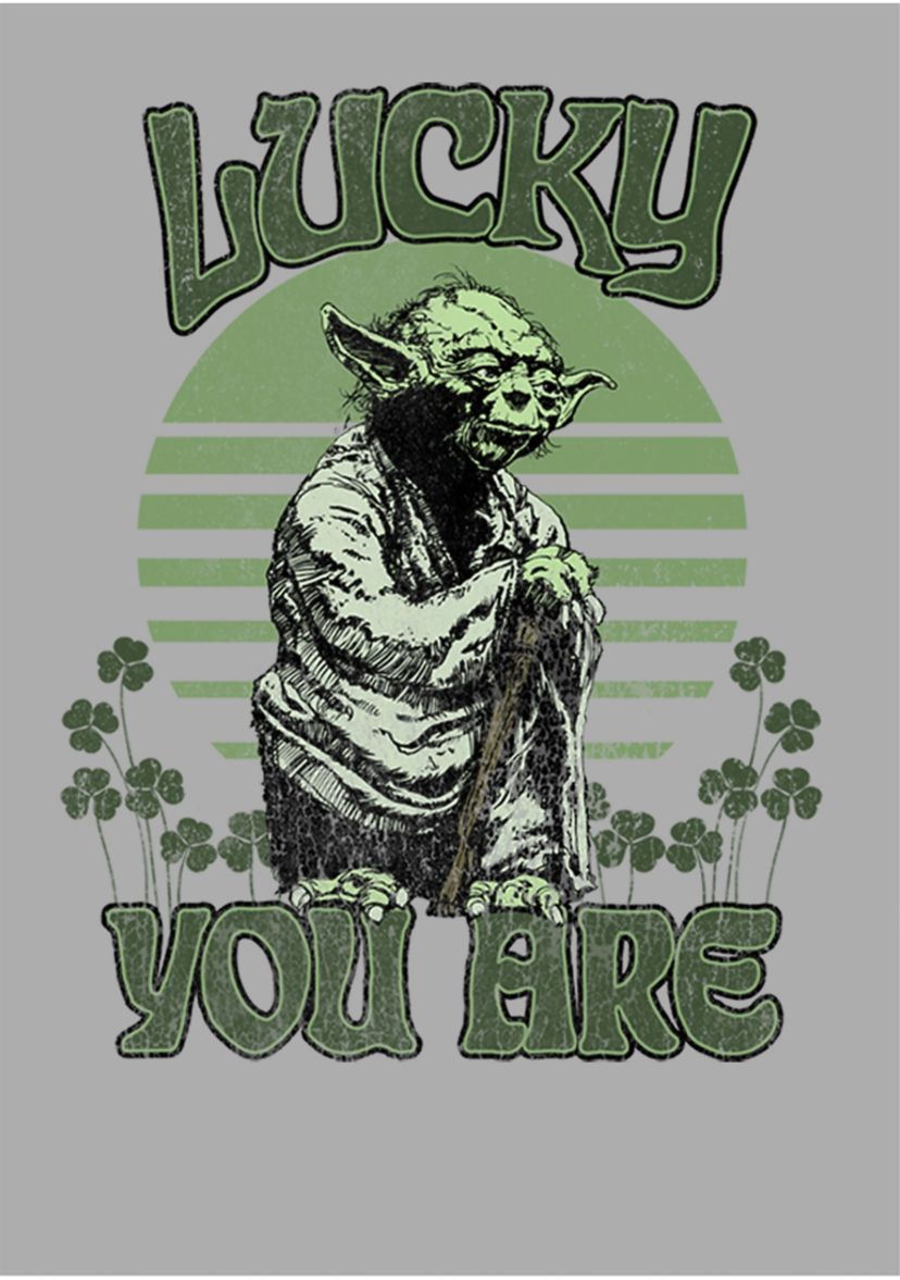 Boys 4-7  Lucky Is Yoda Graphic T-Shirt