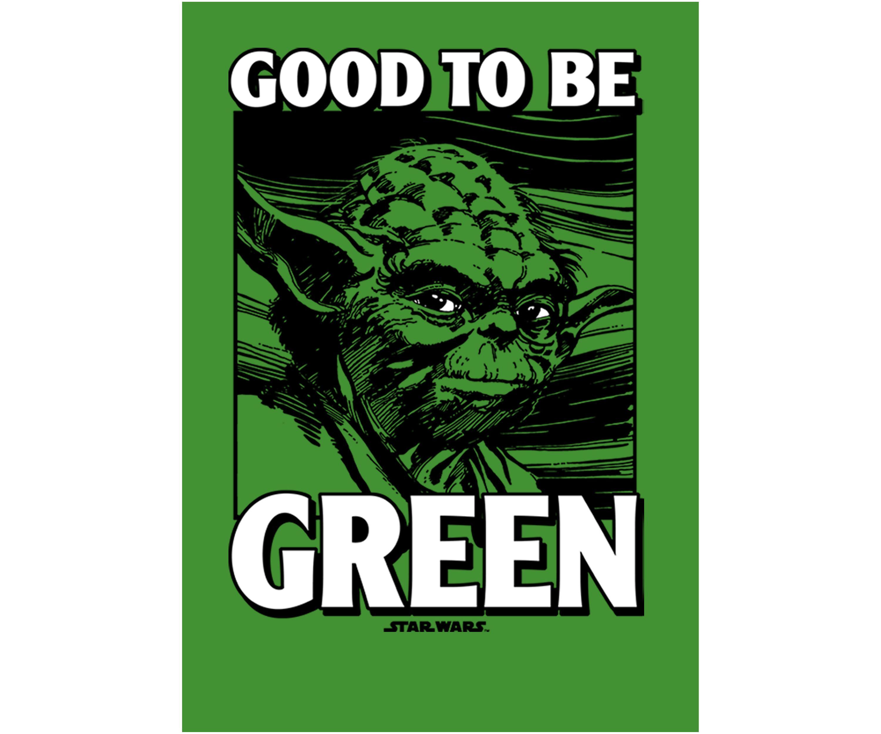 Boys 4-7  Green Yoda Graphic T-Shirt