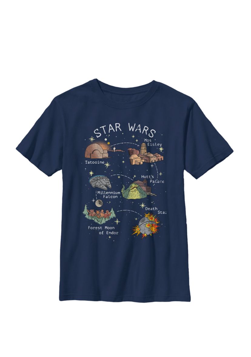 Story Map Crew Graphic T-Shirt