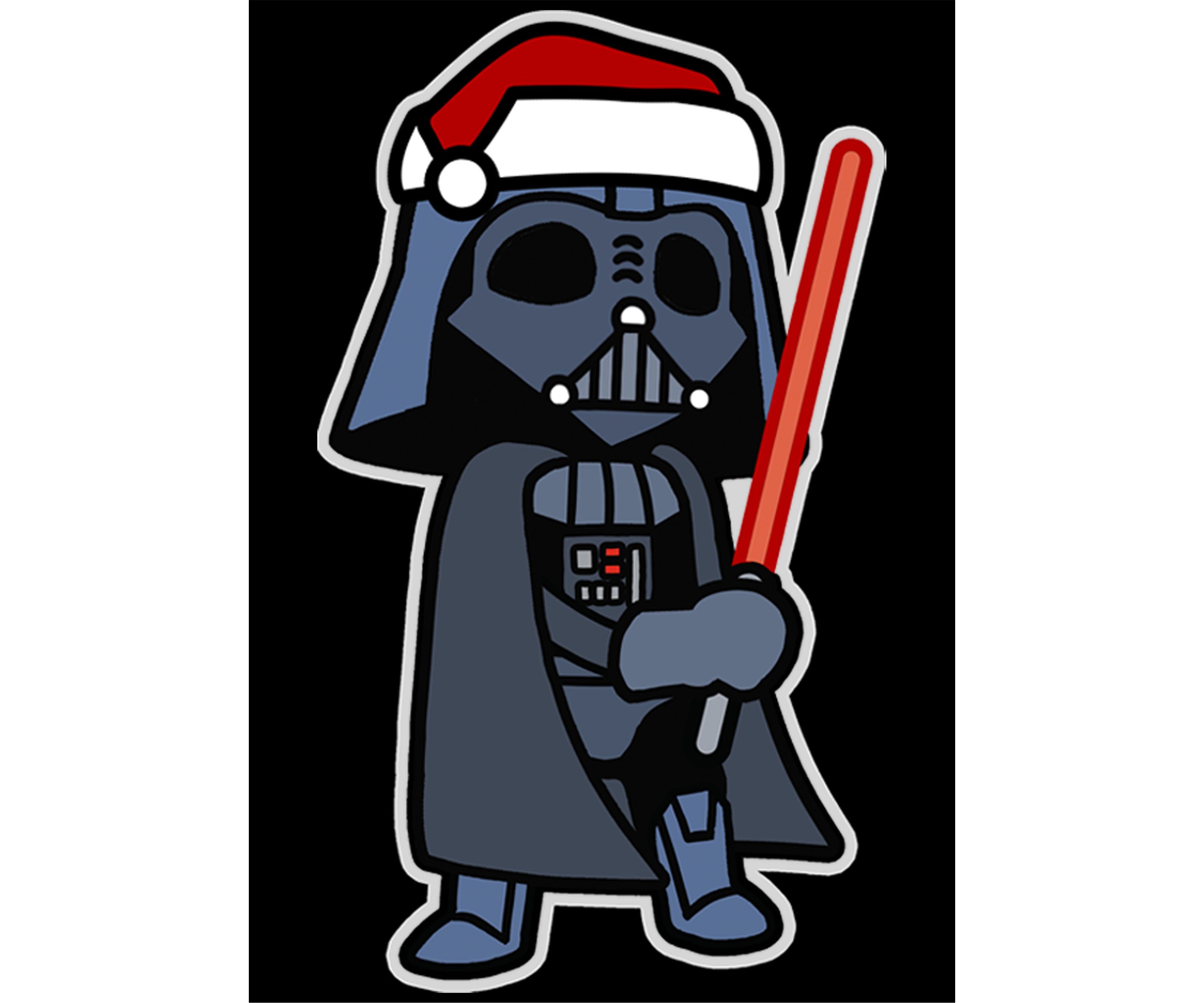 Boys 4-7 Darth Santa Graphic Top