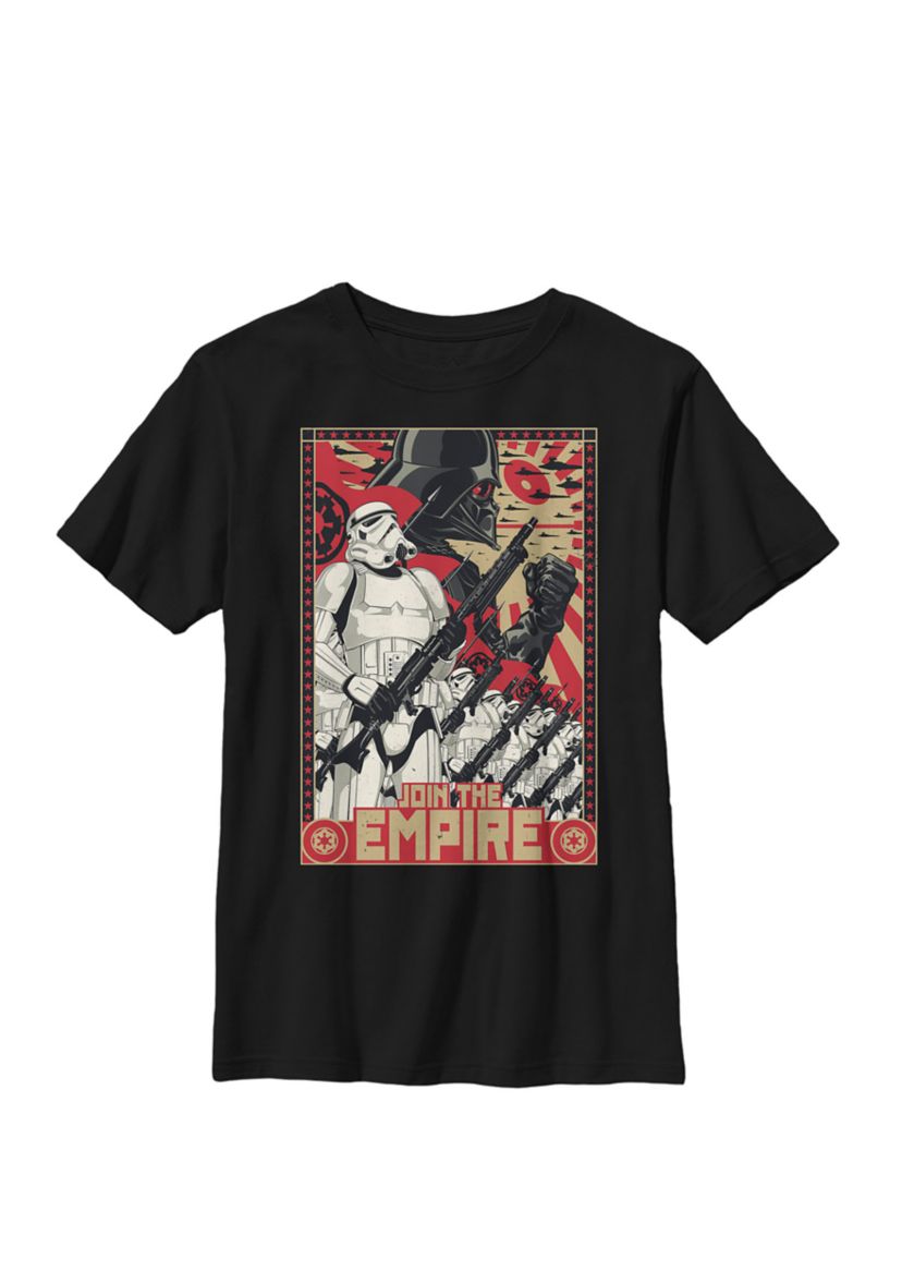 Join The Empire Group Shot Poster Crew Graphic T-Shirt