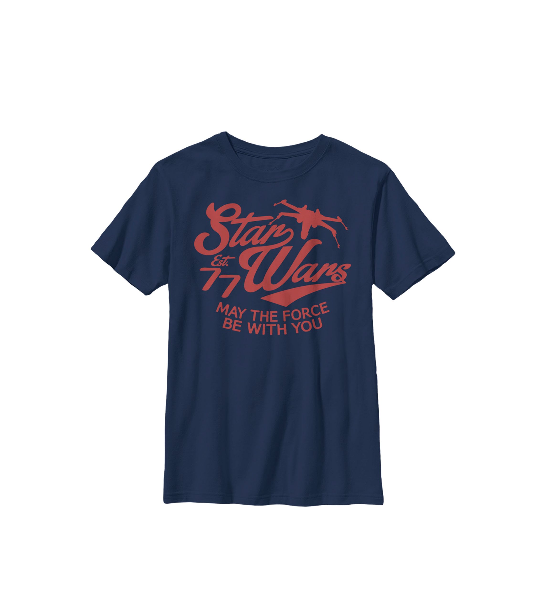 77 Retro X-Wing Vintage Craft Crew Graphic T-Shirt