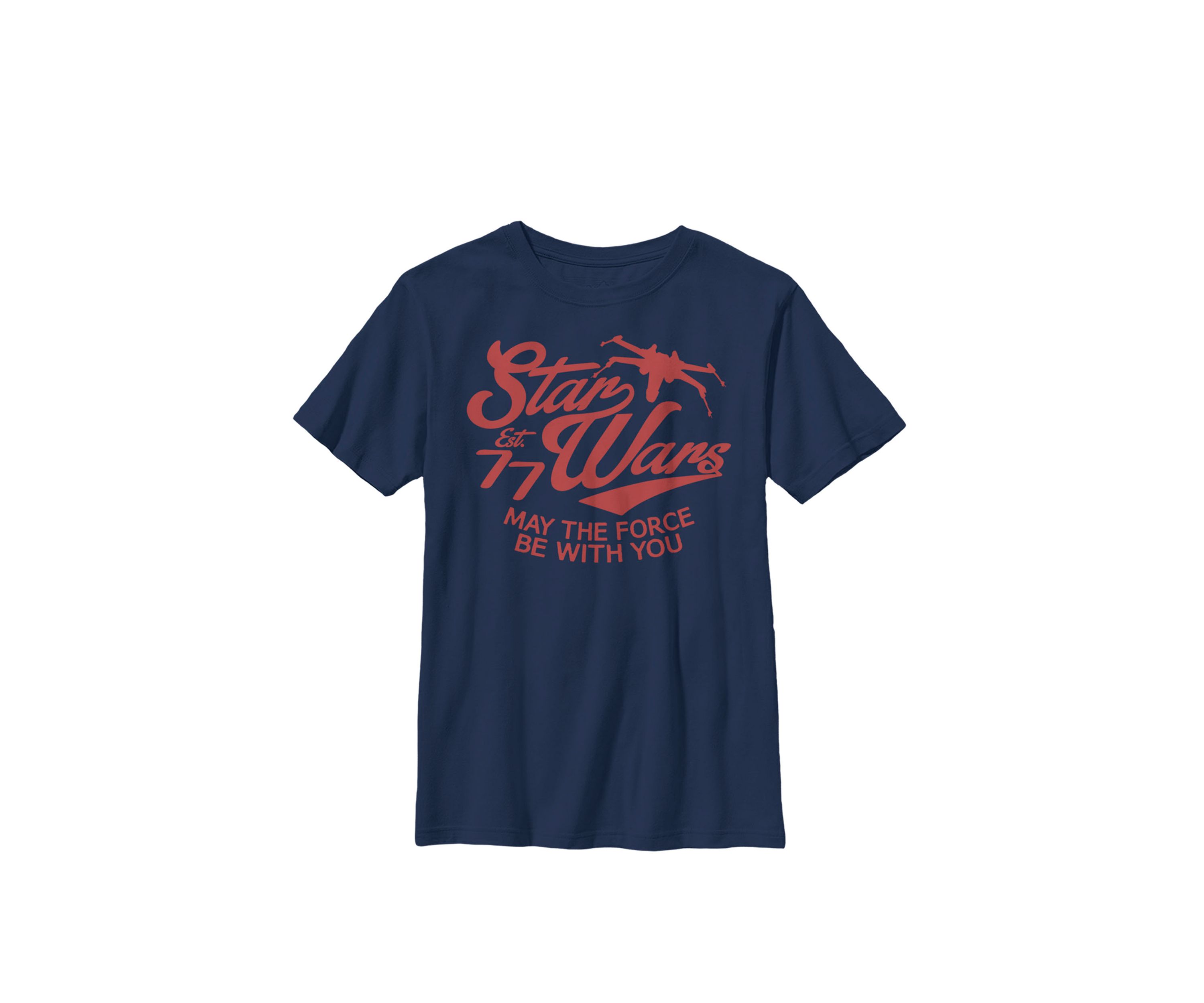 77 Retro X-Wing Vintage Craft Crew Graphic T-Shirt