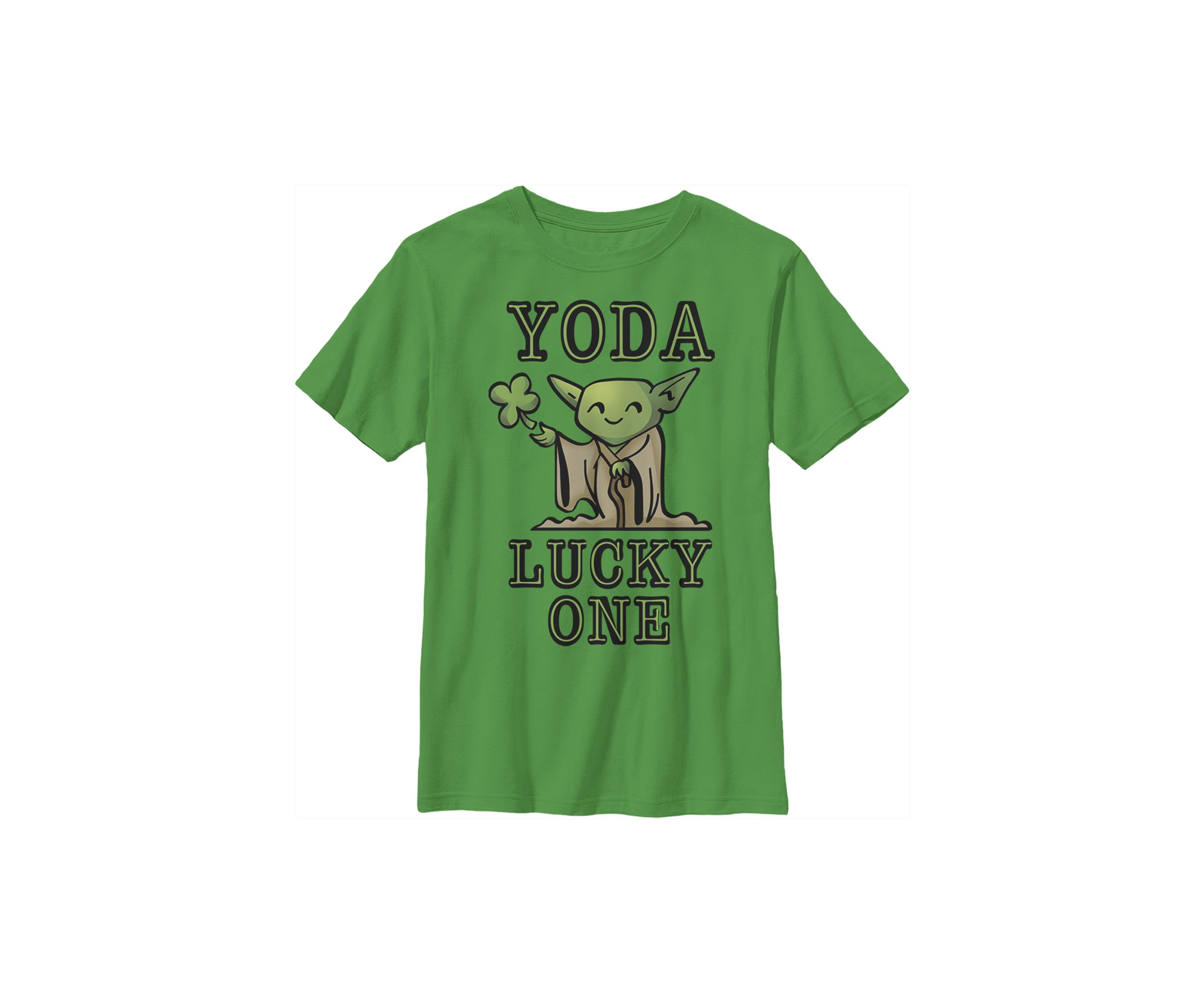 Boys 4-7  Yoda So Lucky Graphic T-Shirt