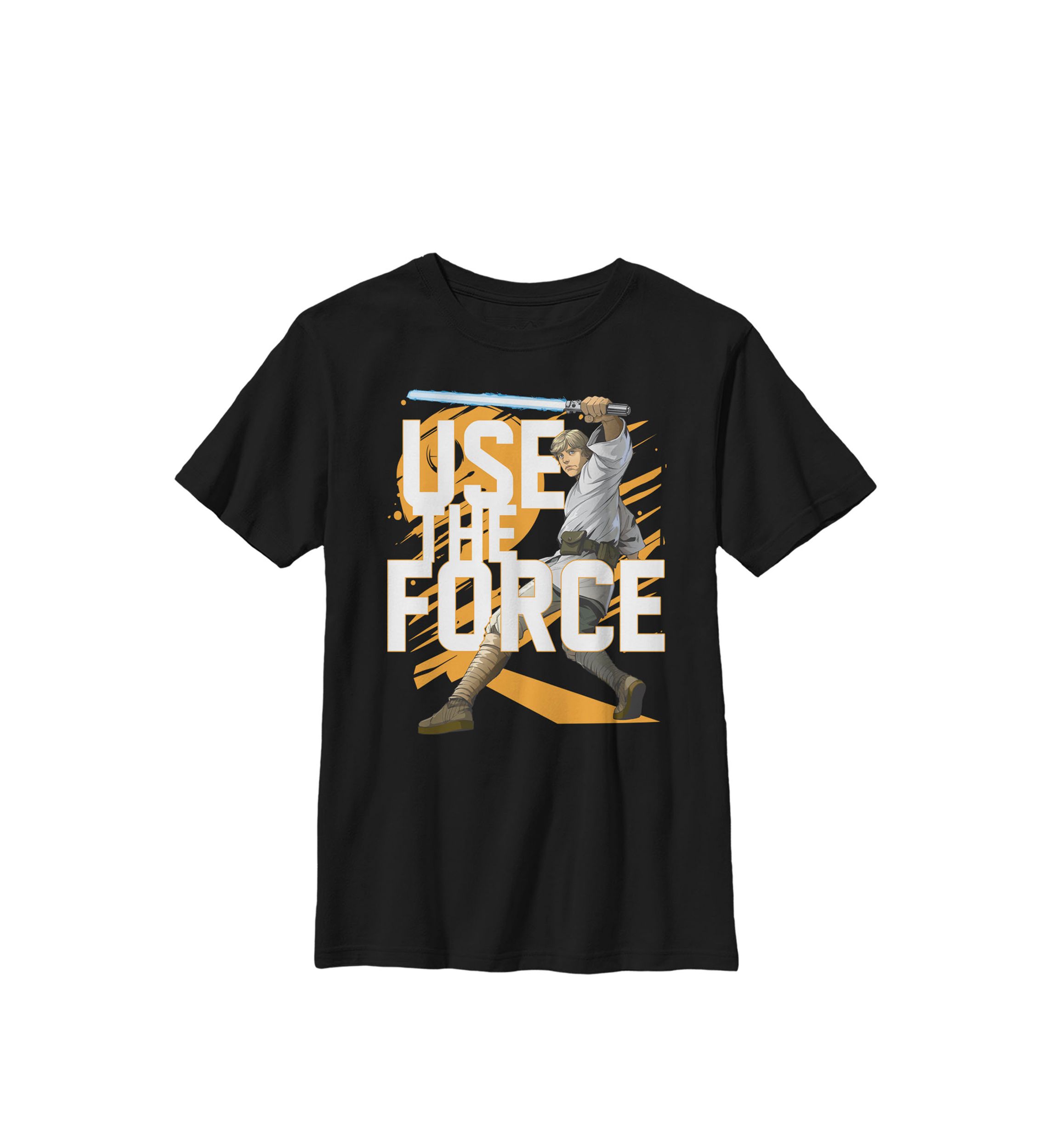 Boys 8-20 Use The Force Luke Skywalker Crew Graphic T-Shirt