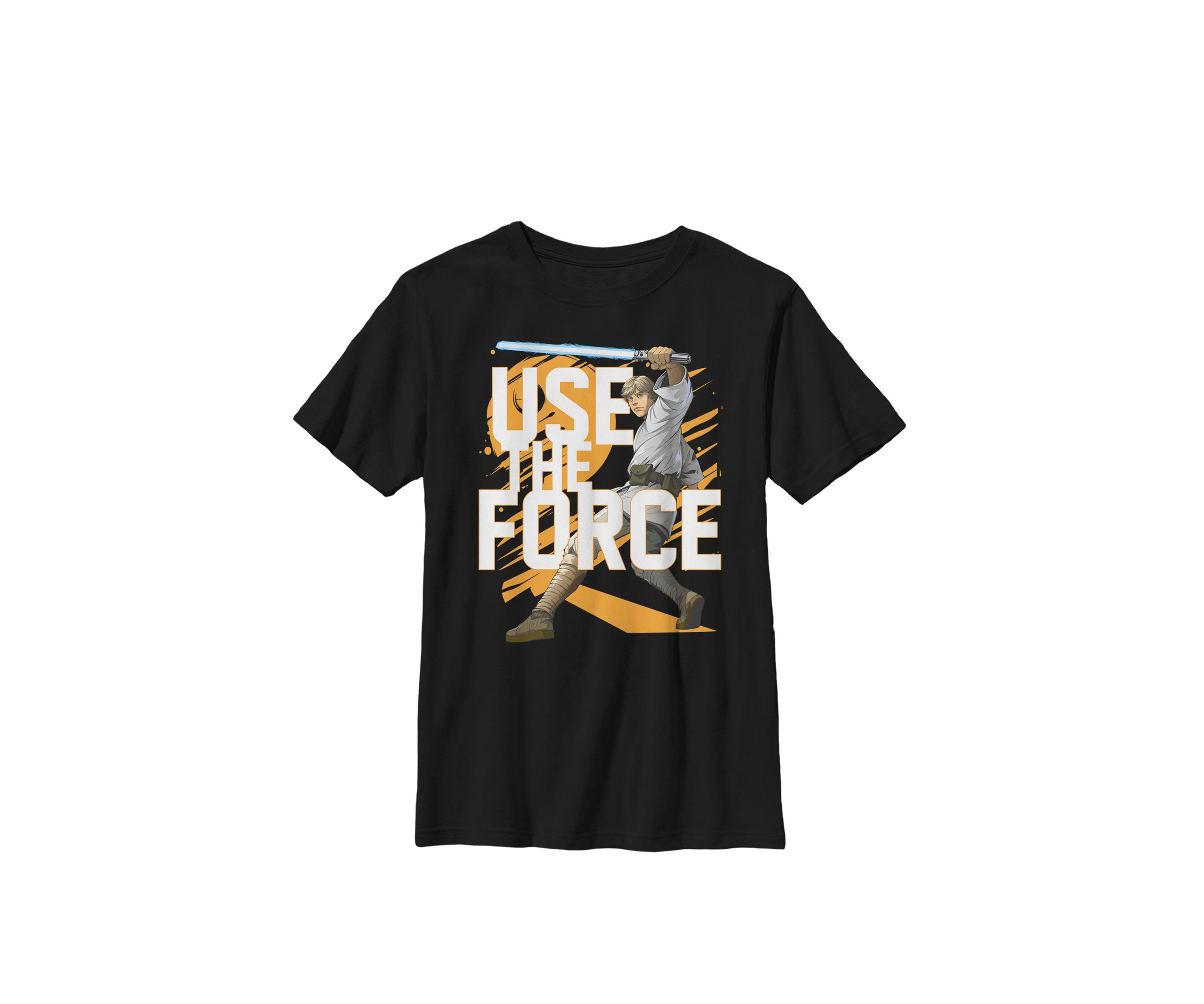 Boys 8-20 Use The Force Luke Skywalker Crew Graphic T-Shirt