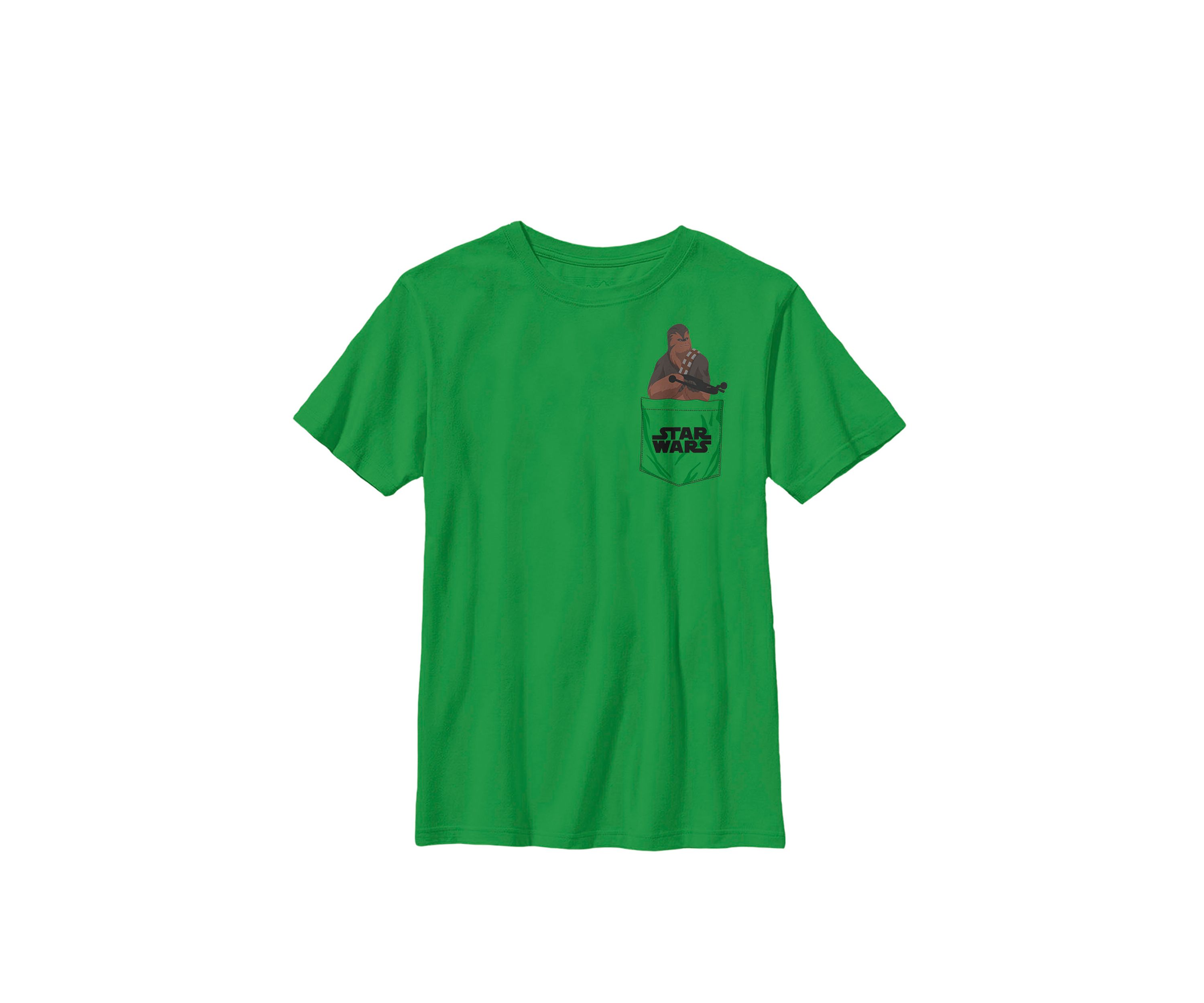 Galaxy Of Adventures Chewbacca Pocket B1 Crew Graphic T-Shirt