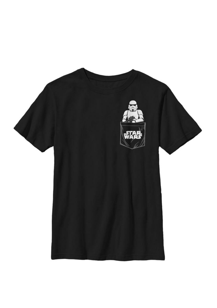 Galaxy Of Adventures Trooper Pocket B1 Crew Graphic T-Shirt