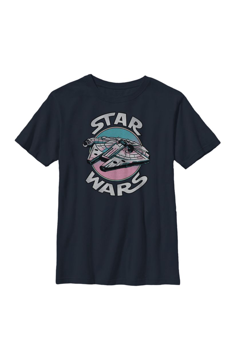 Vintage Falcon Logo Crew Graphic T-Shirt