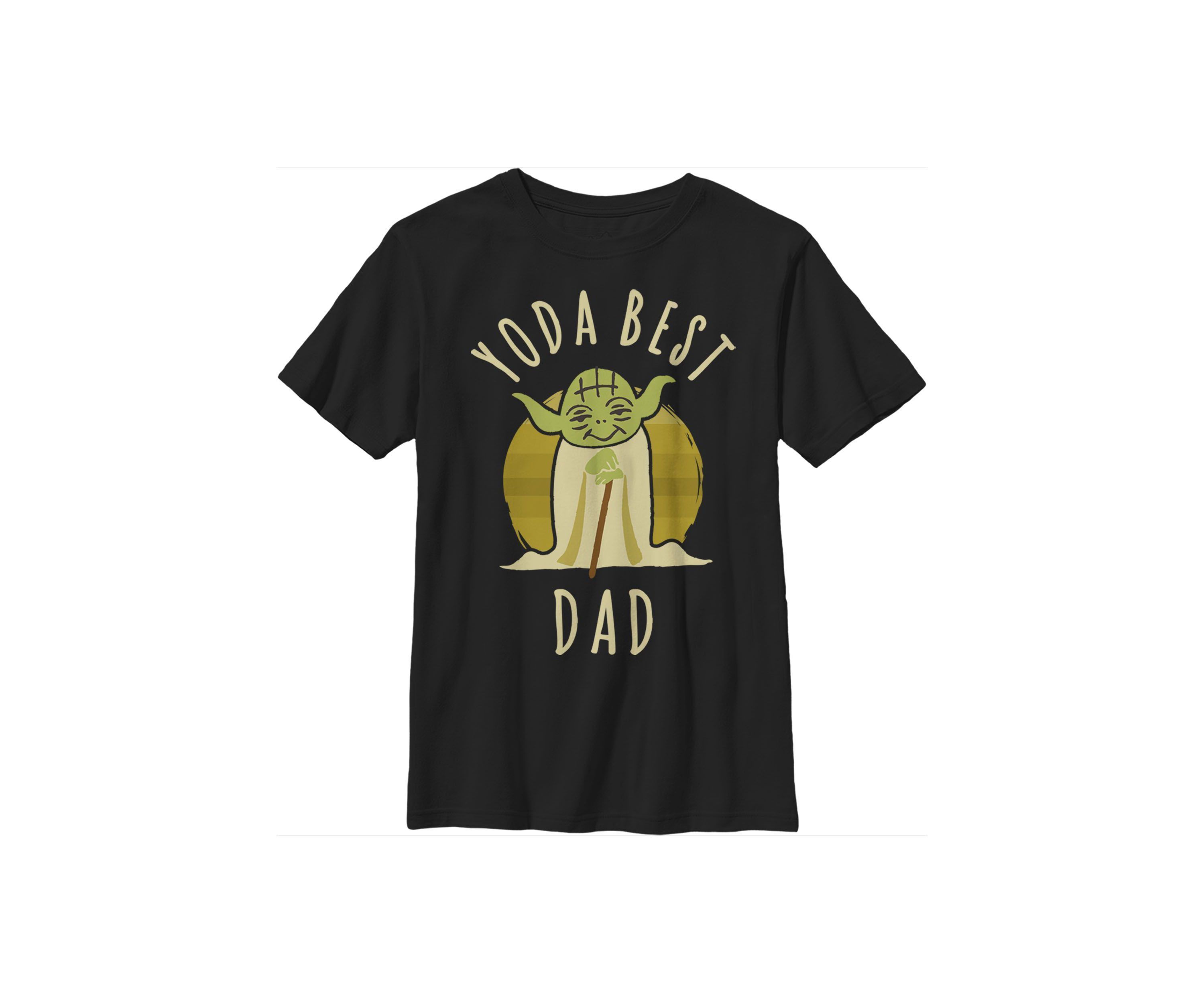 Best Dad Yoda Says Graphic T-Shirt