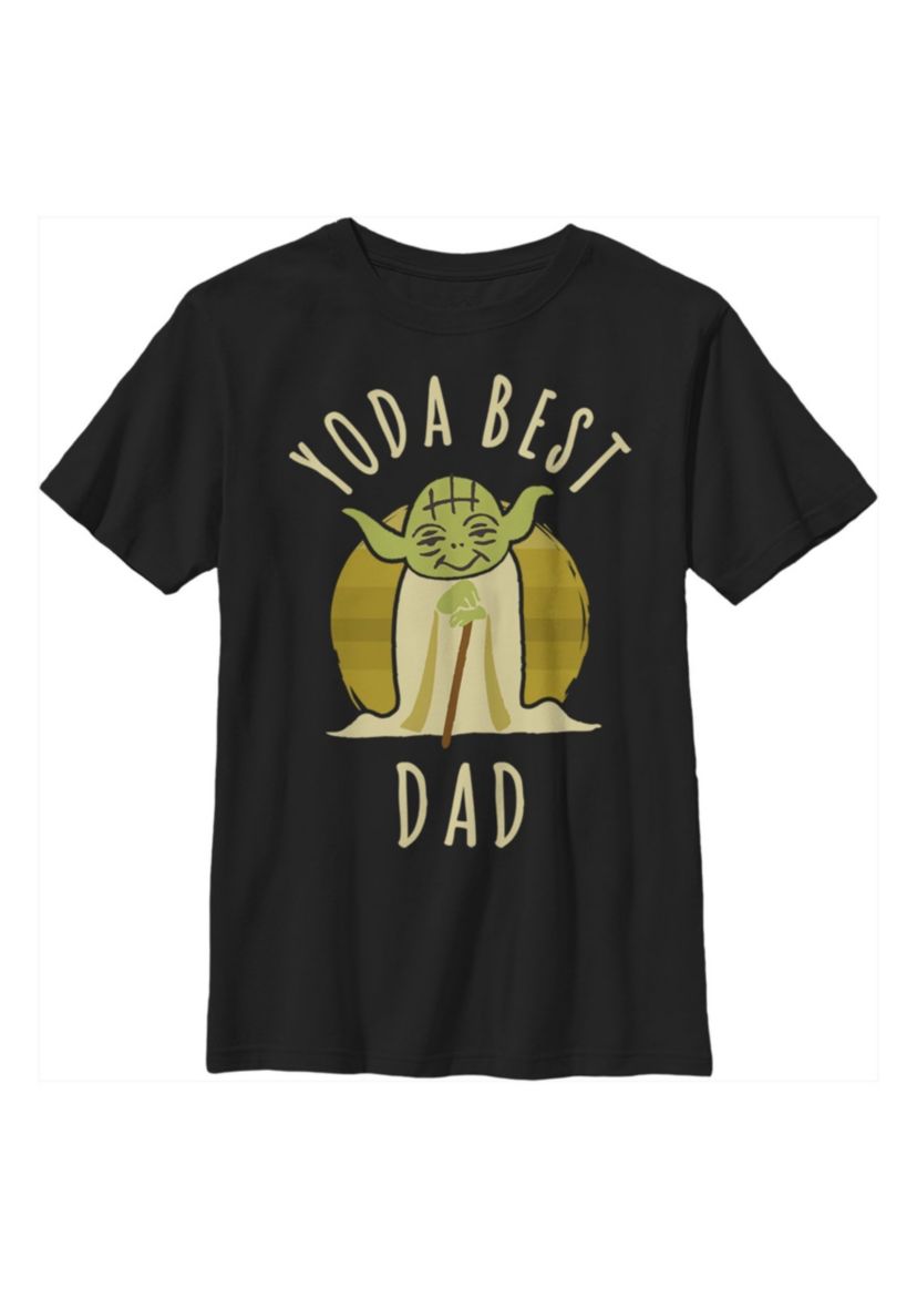 Best Dad Yoda Says Graphic T-Shirt