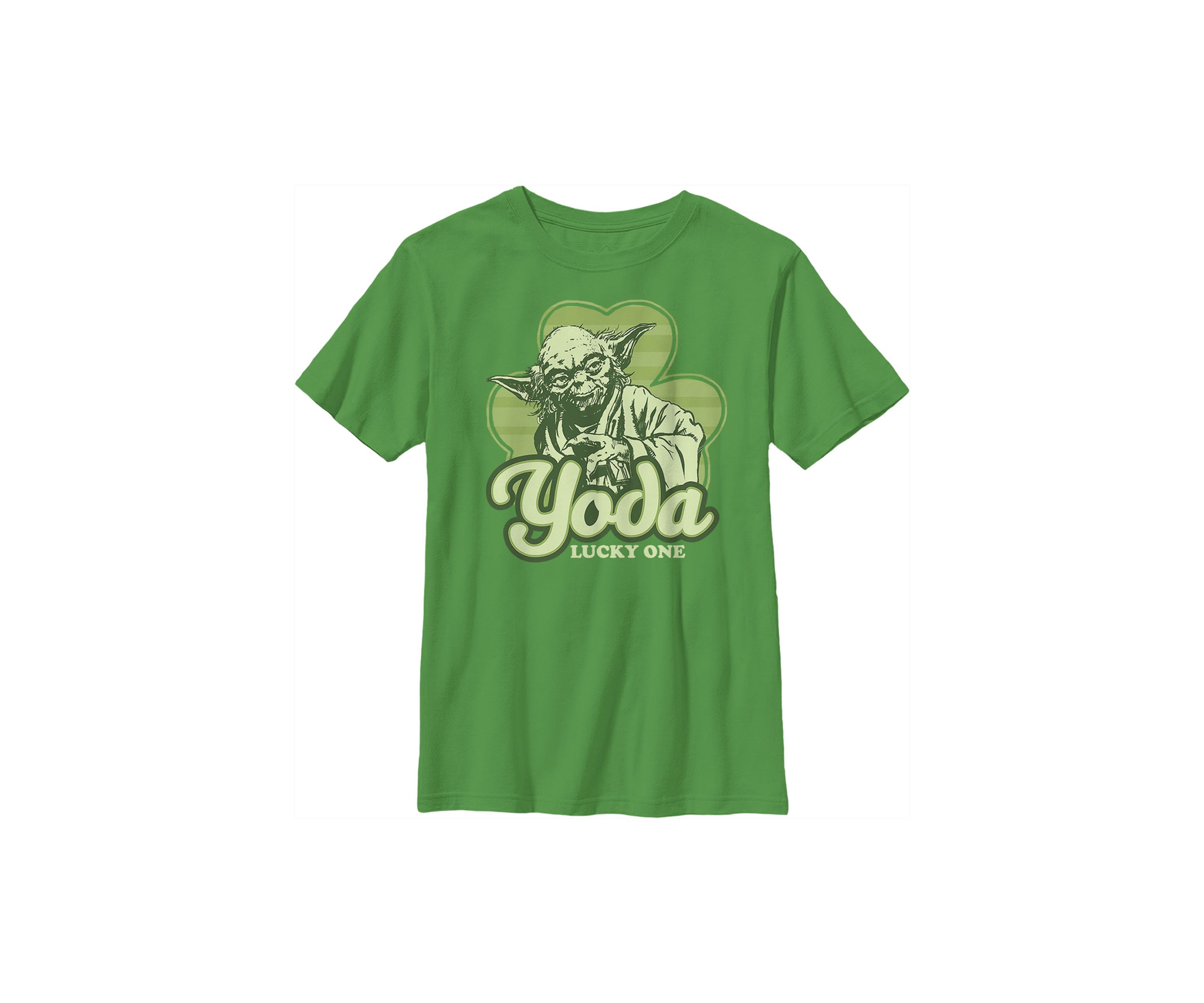Yoda Lucky Retro Graphic T-Shirt