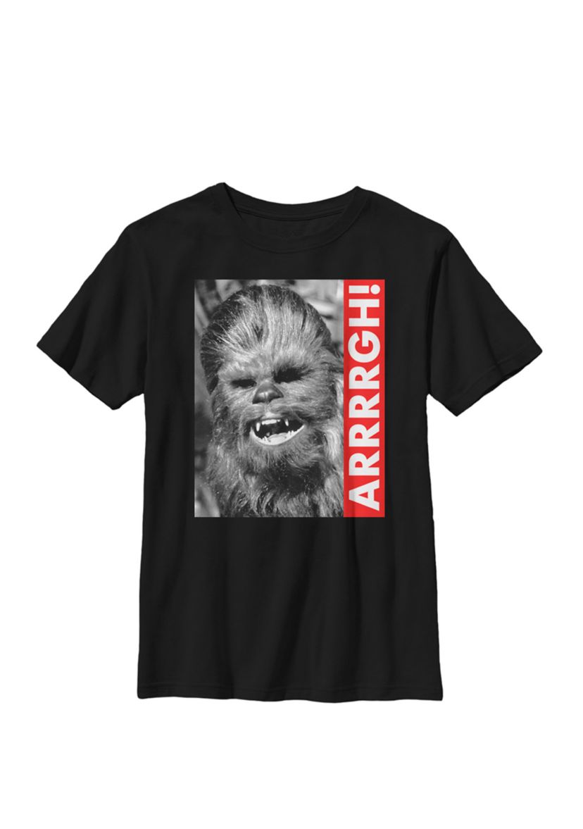Boys 8-20 Wookiee Rebel Yell Crew Graphic T-Shirt 