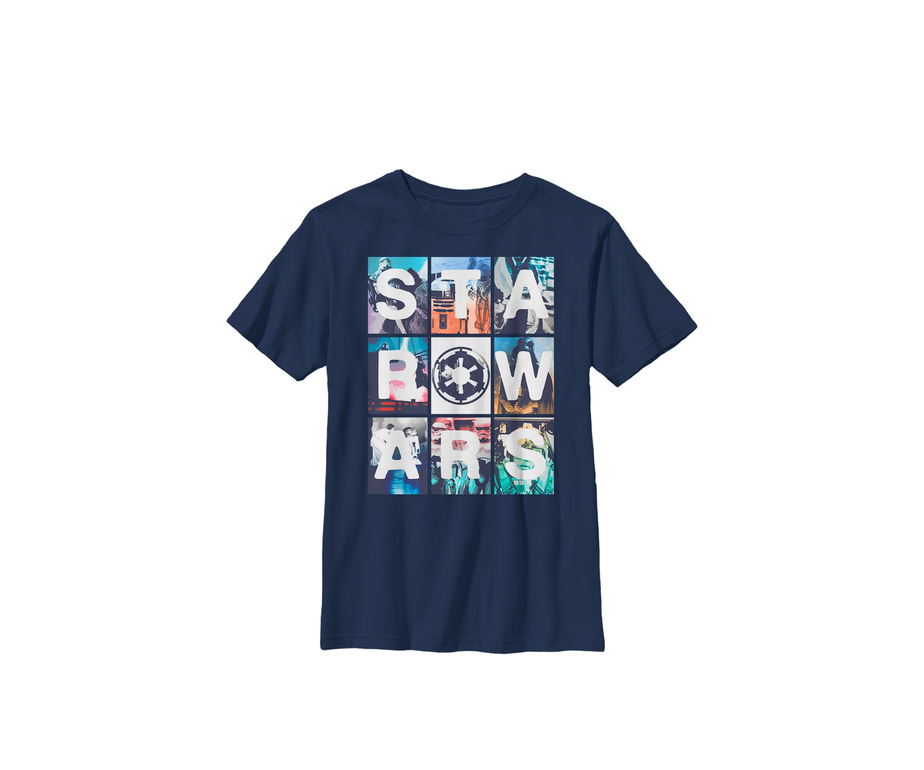 Boys 8-20 Logo Empire Movie Scene Panels B1P Crew Graphic T-Shirt