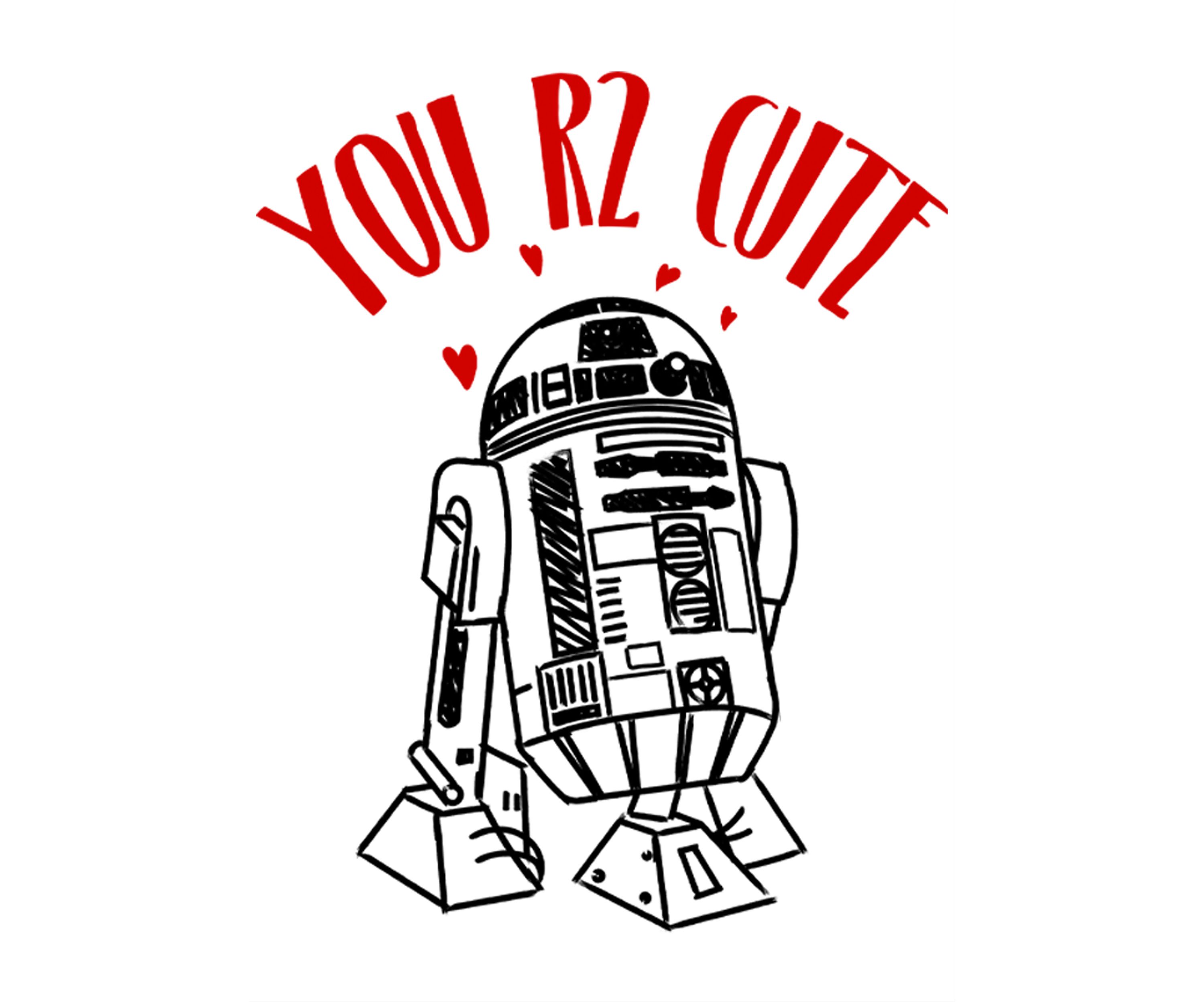 Boys 4-7 You R2 Cute Graphic T-Shirt