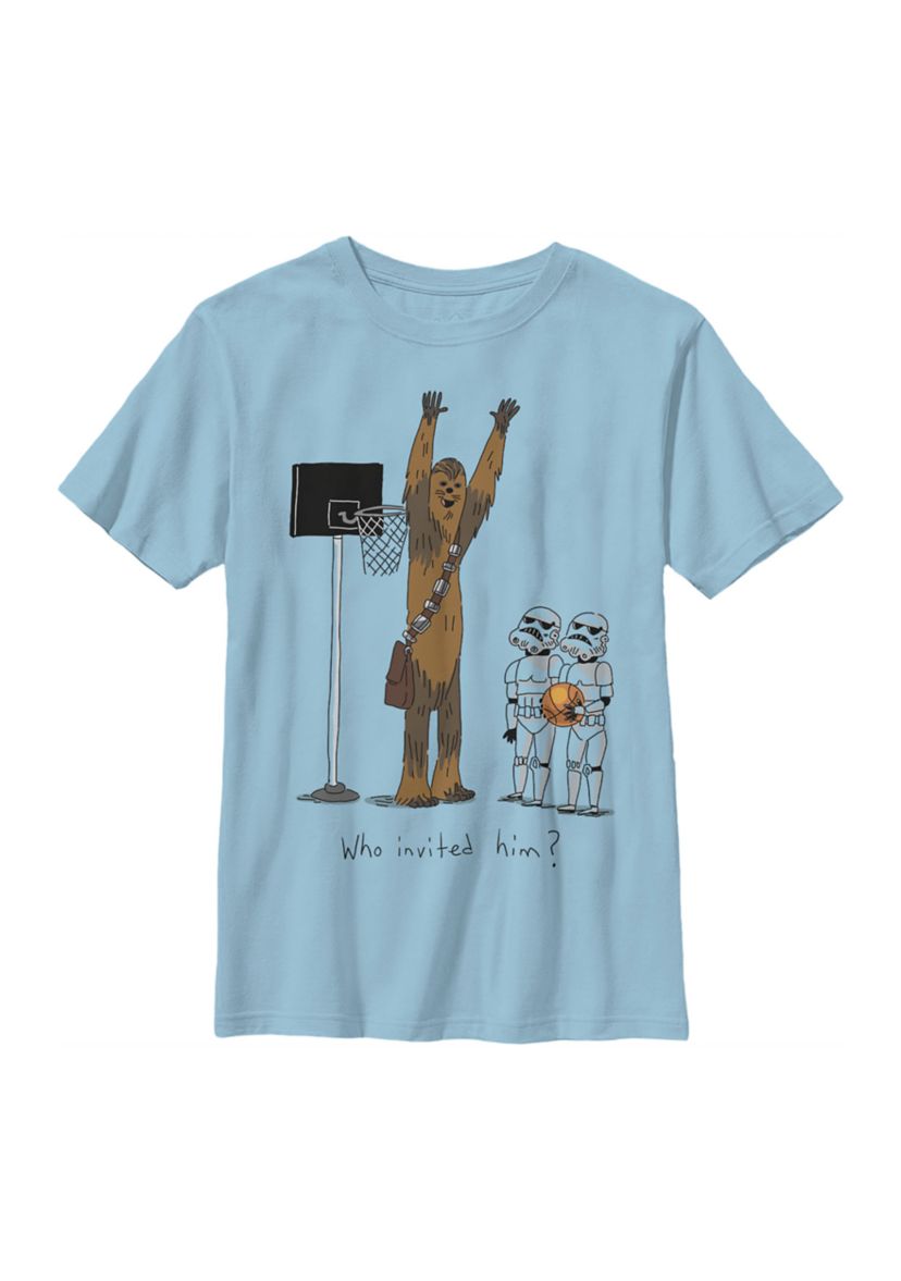 Boys 4-7 Chewie Basketball Graphic Top
