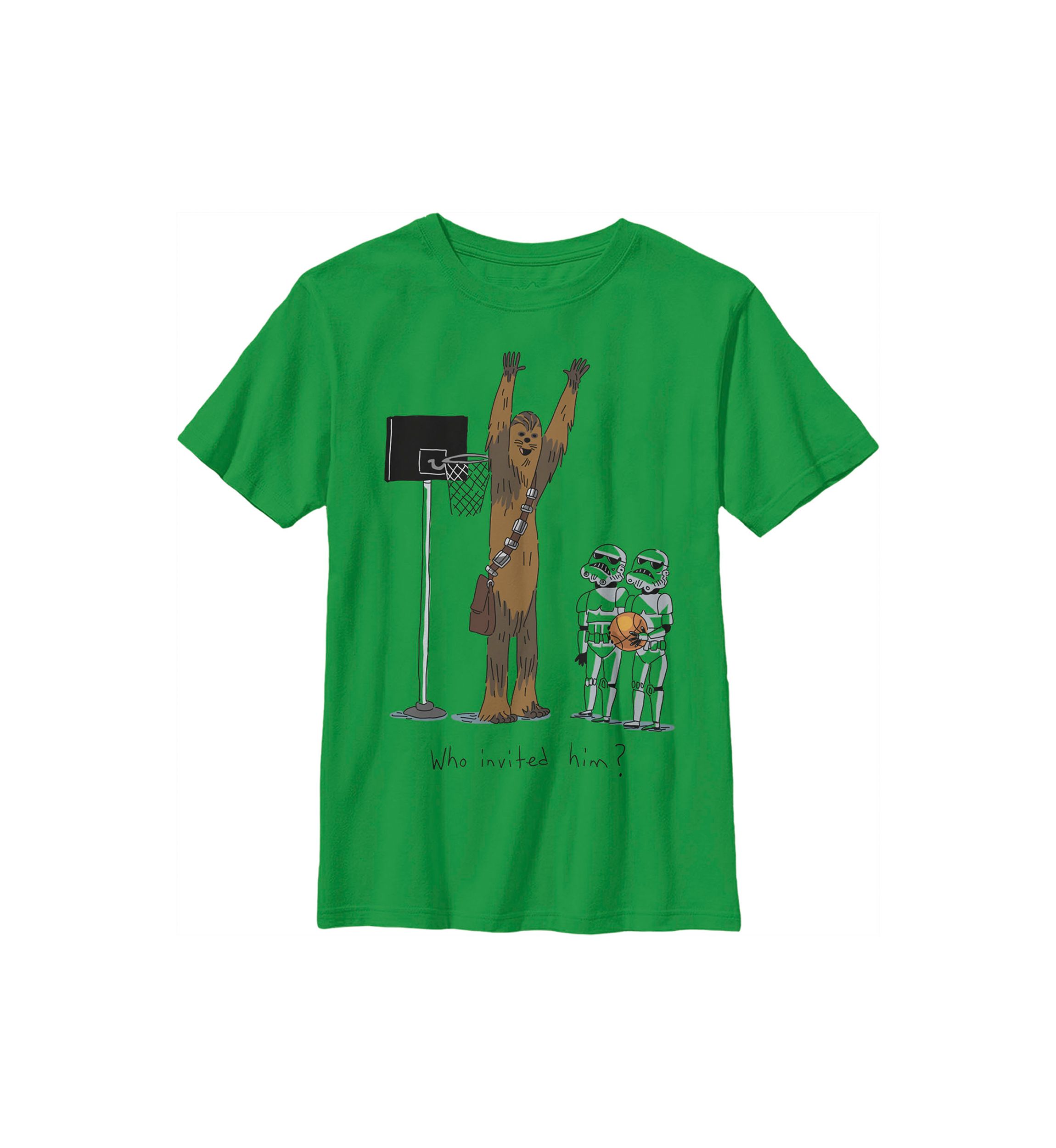 Boys 4-7  Chewie Basketball Graphic Top