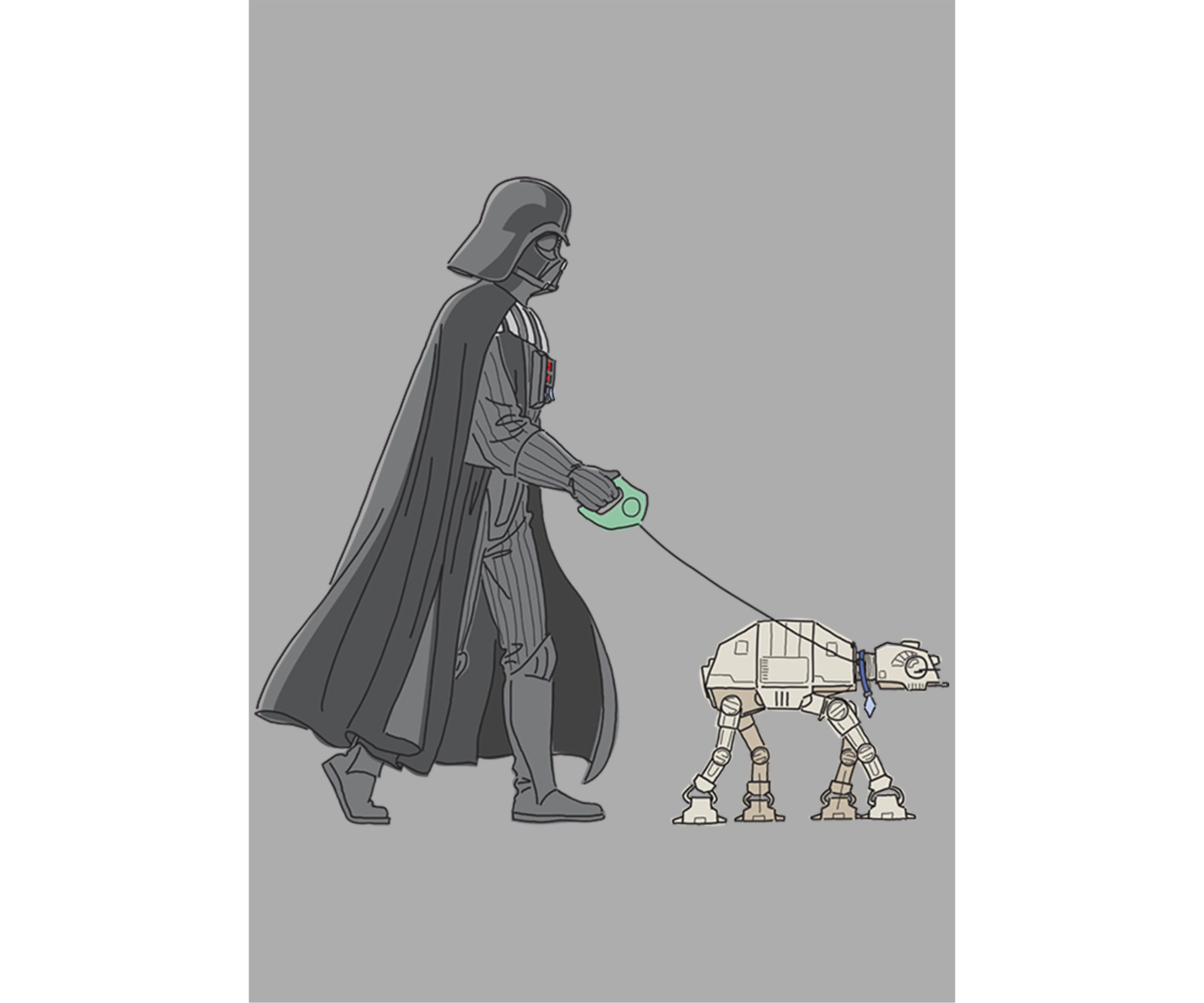Boys 4-7 Star Wars Vader Walker Top
