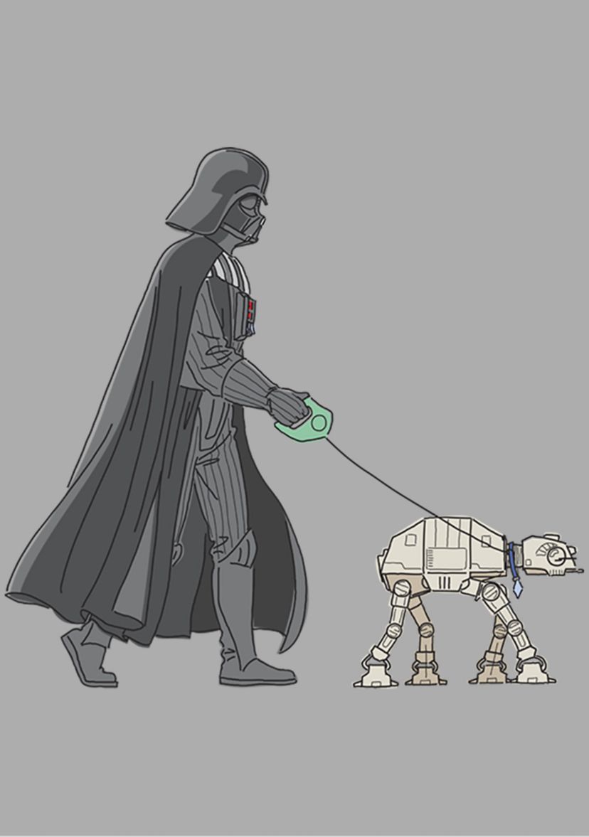 Boys 4-7 Star Wars Vader Walker Top