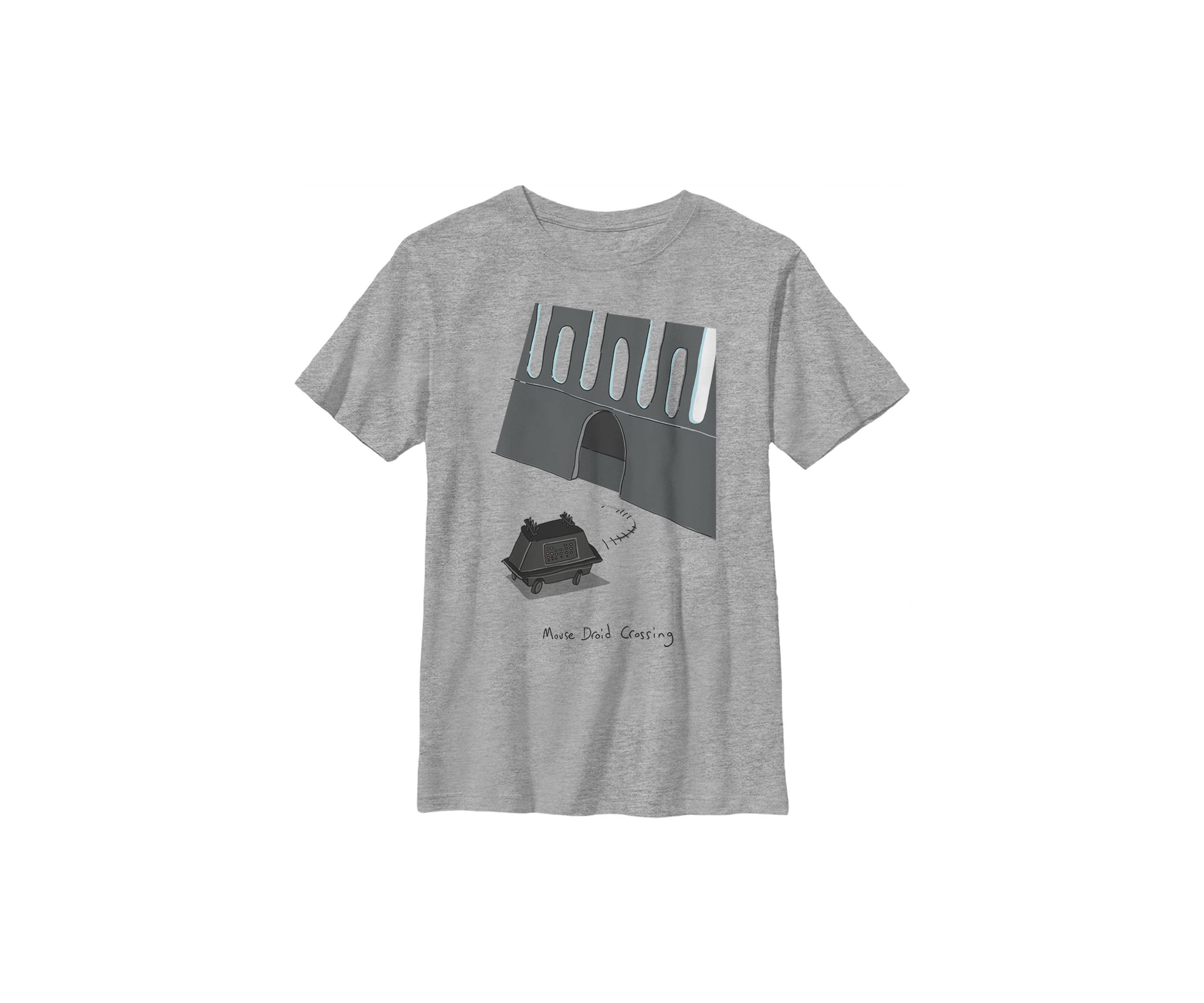 Boys 4-7  Mouse Droid Crossing Graphic Top