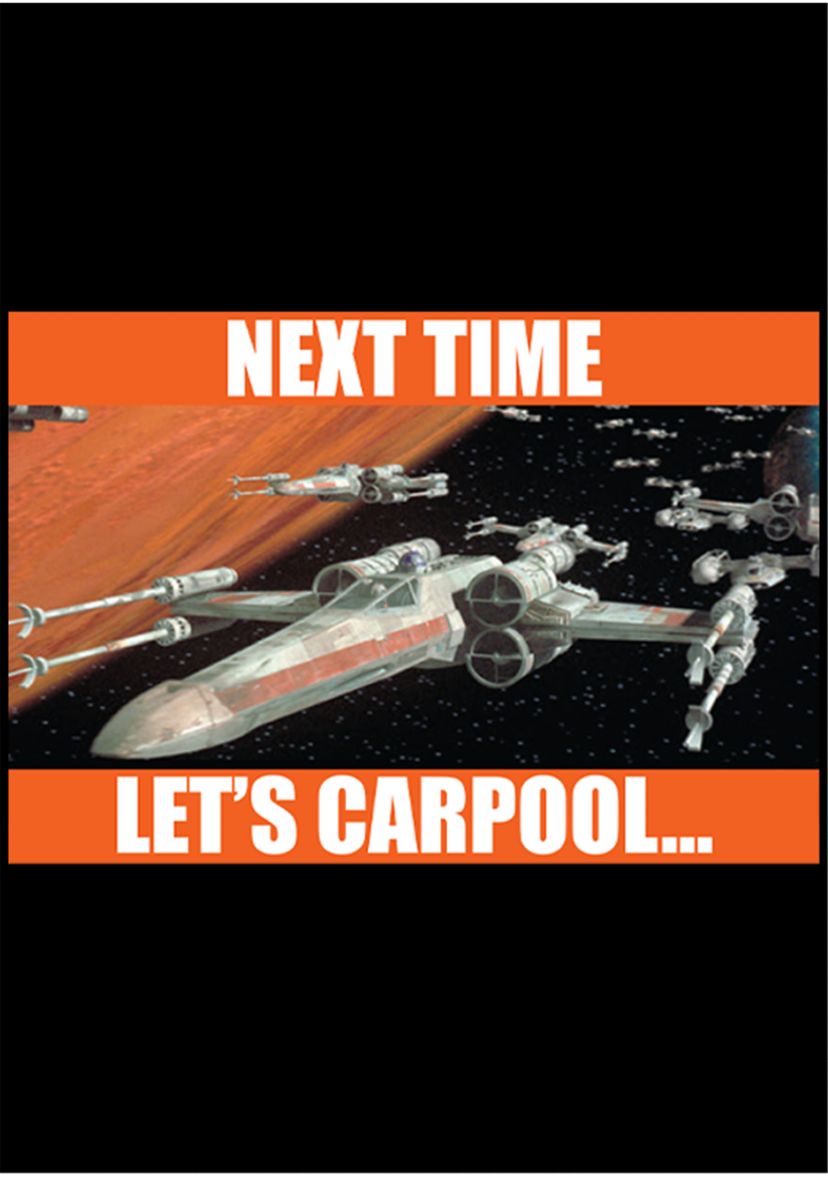 Boys 4-7  Next Time Lets Carpool Graphic Top
