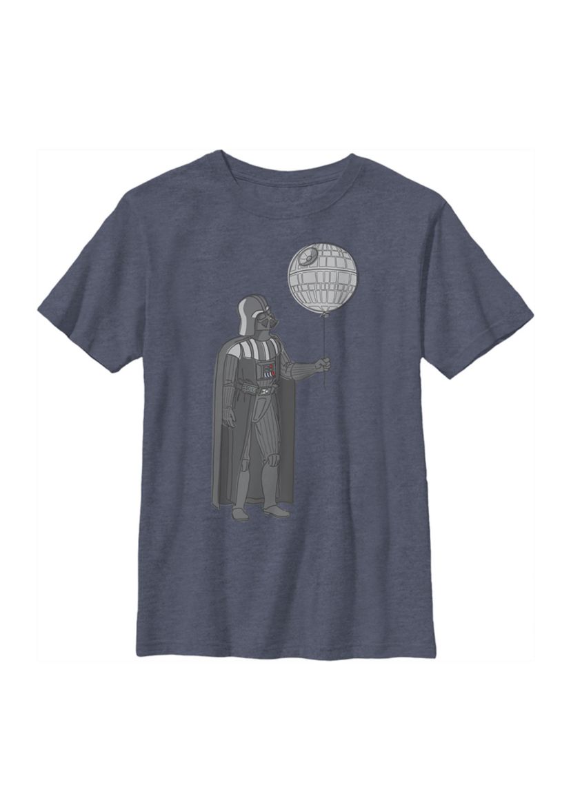 Boys 4-7  Death Balloon Graphic Top