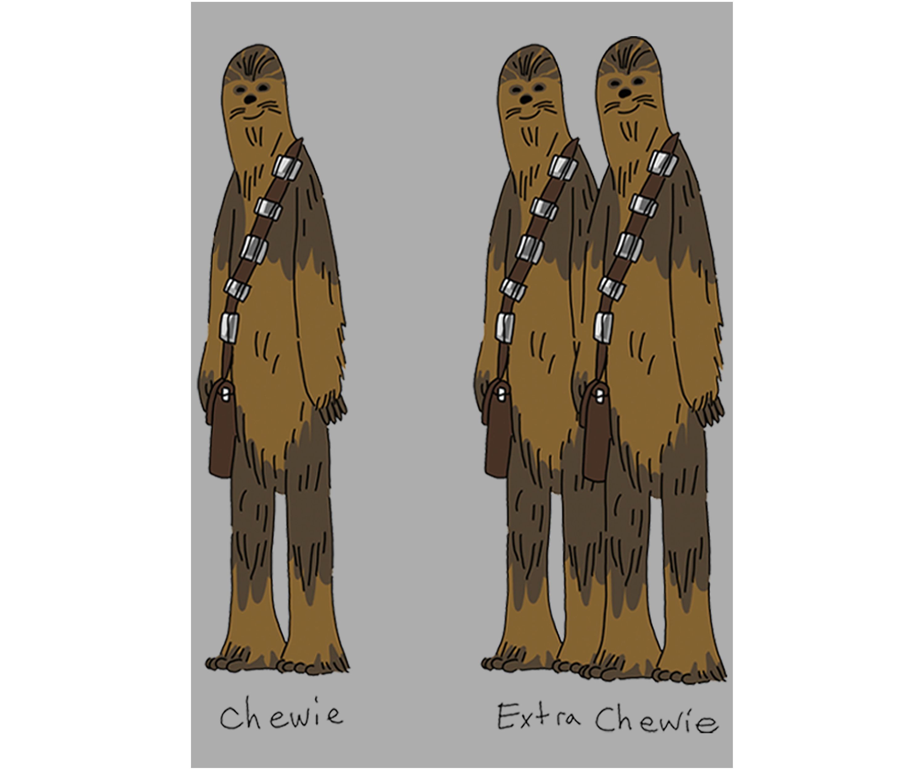 Boys 4-7  Extra Chewie Graphic Top